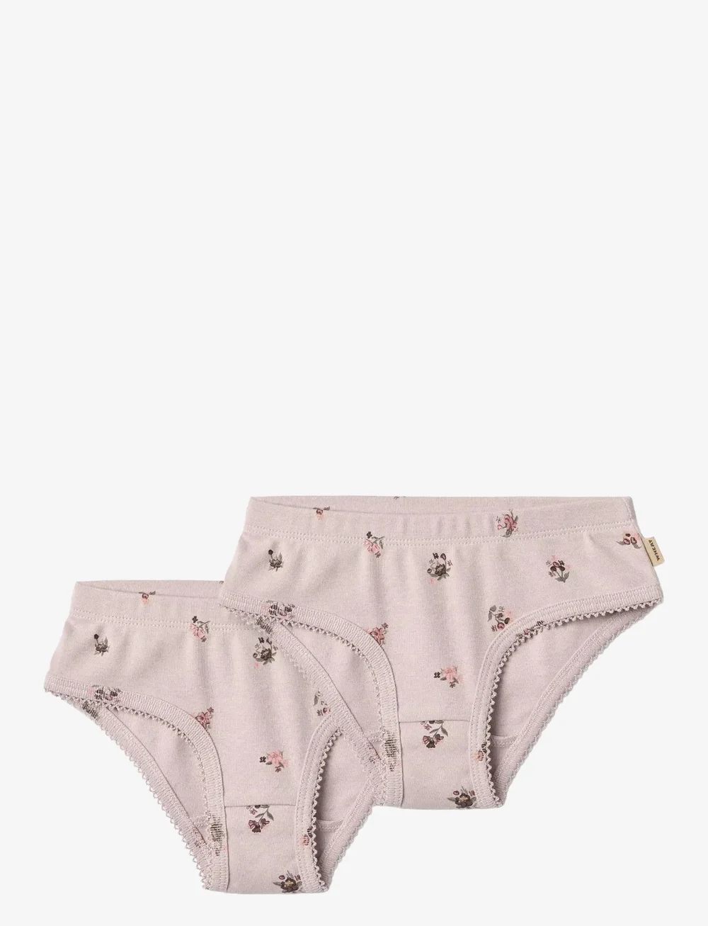 Wheat - 2 Briefs Havanna - slips - soft lilac flowers - 0