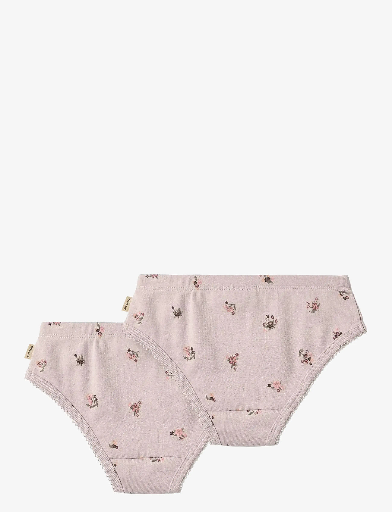 Wheat - 2 Briefs Havanna - slips - soft lilac flowers - 1