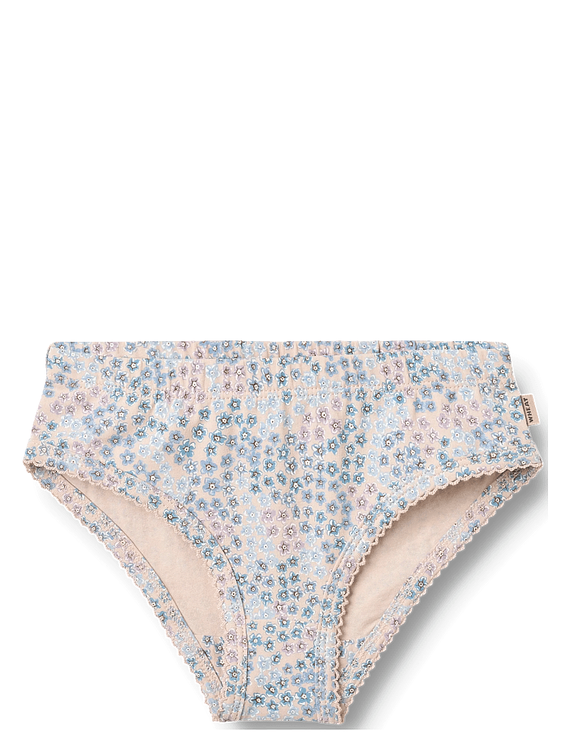 Wheat - 2 Briefs Havanna - panties - powder blue flowers - 2