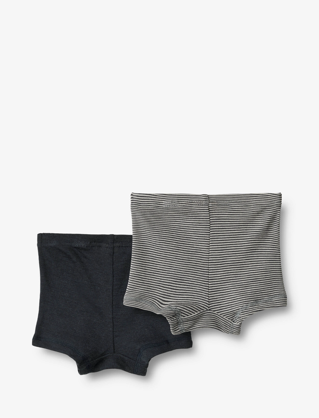 Wheat - 2 Wool Boxershorts Avalon - unterhosen - navy stripe - 1
