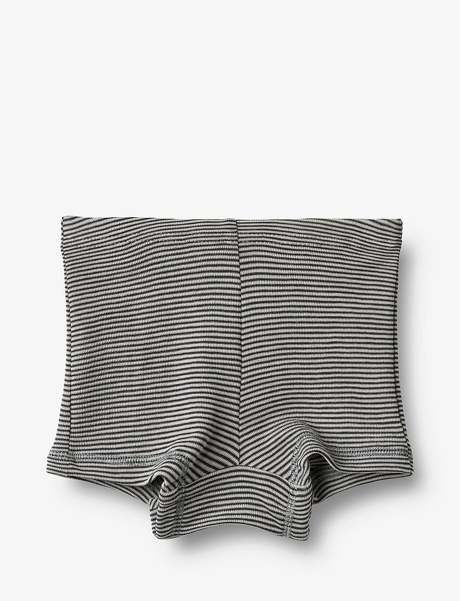 Wheat - 2 Wool Boxershorts Avalon - unterhosen - navy stripe - 2