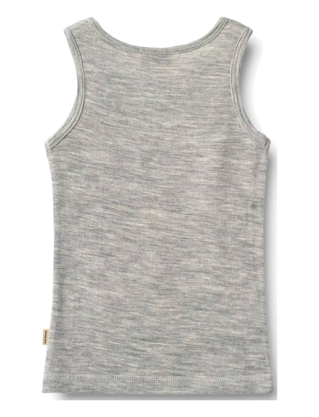 Wheat - Wool Singlet Iggy - melange grey - 1