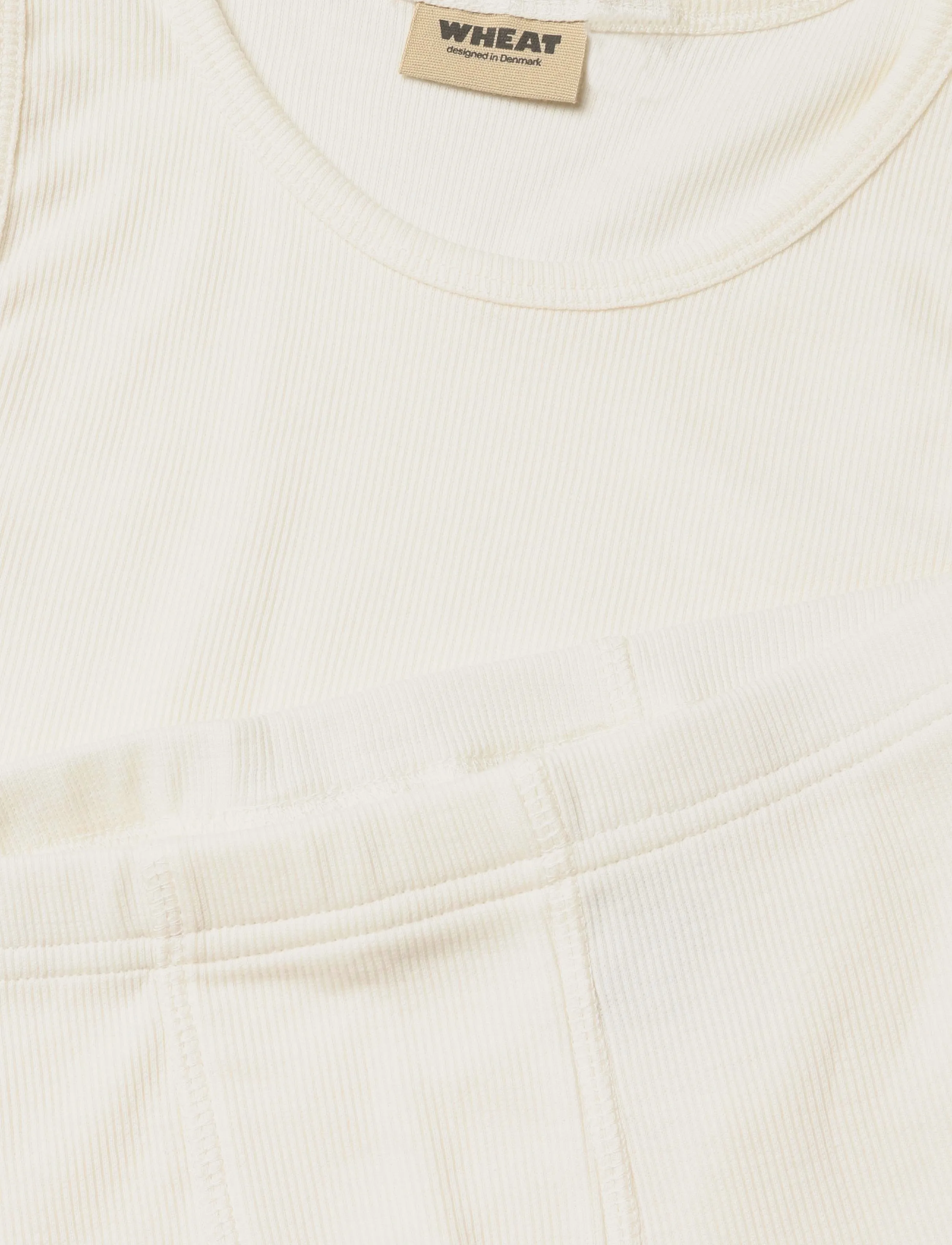 Wheat - Rib Underwear Louis - sæt - ivory - 2