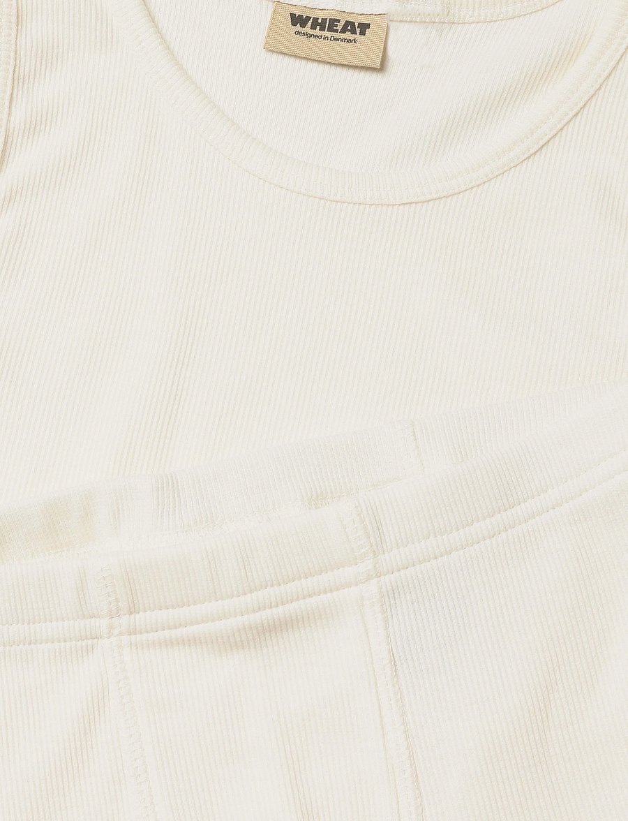Wheat - Rib Underwear Louis - kalsonger - ivory - 2