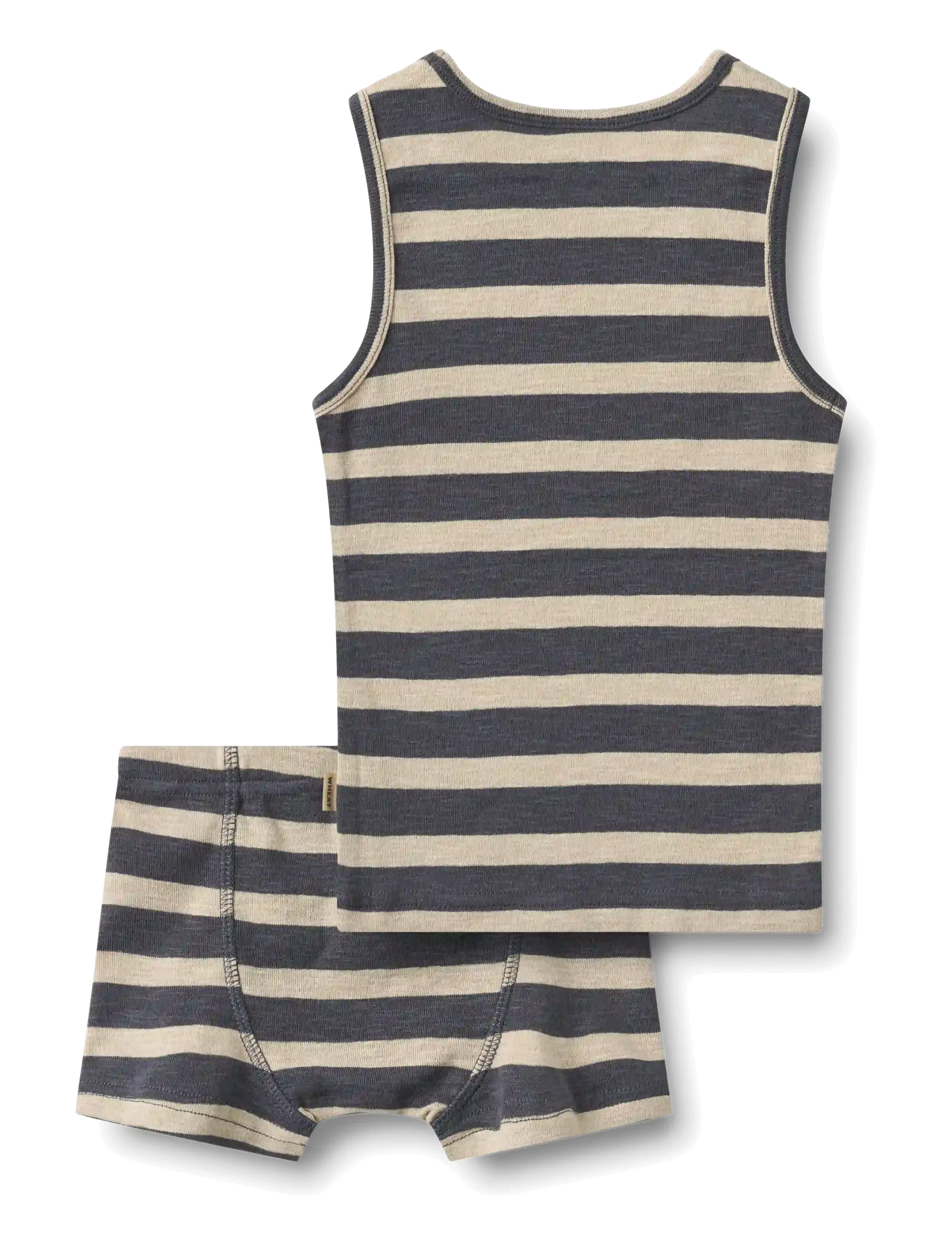 Wheat - Underwear Louis - pesukomplektid - greyblue stripe - 1