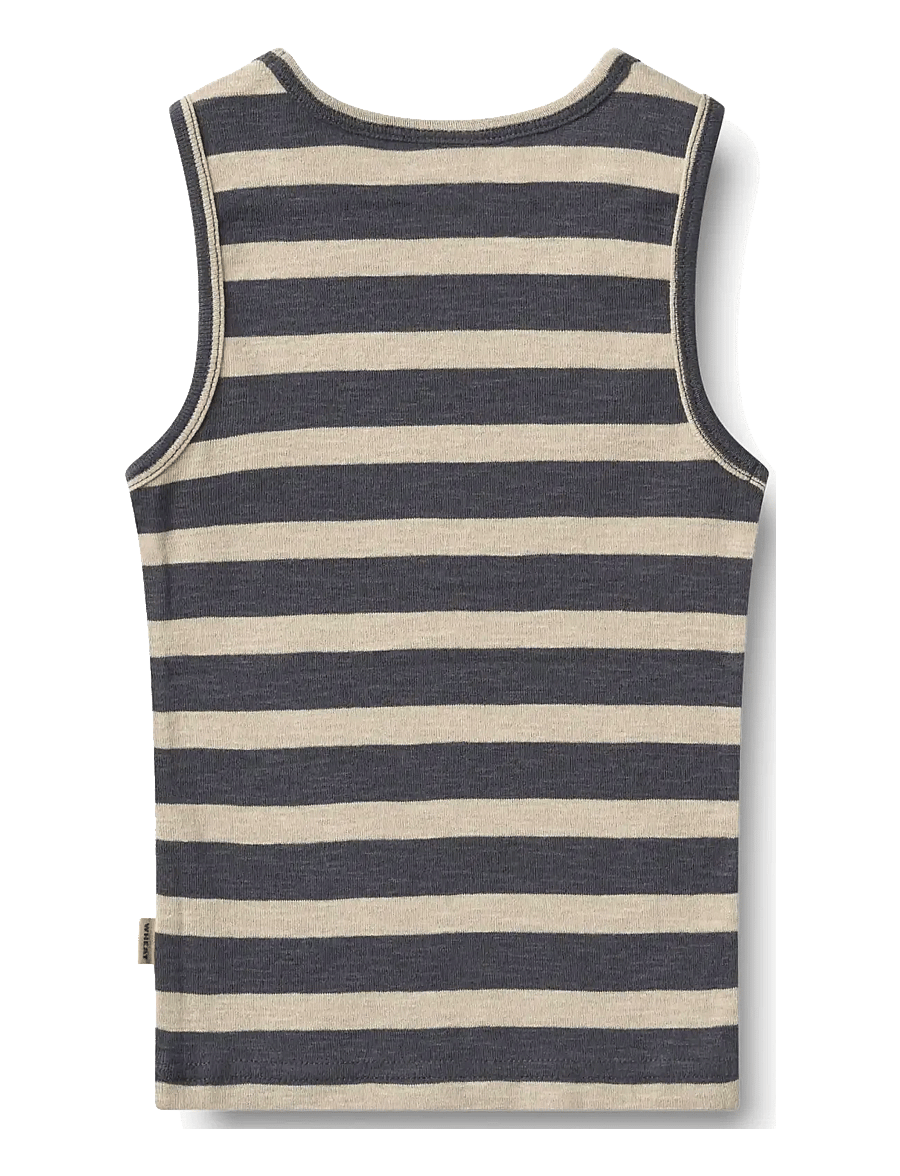 Wheat - Underwear Louis - greyblue stripe - 2