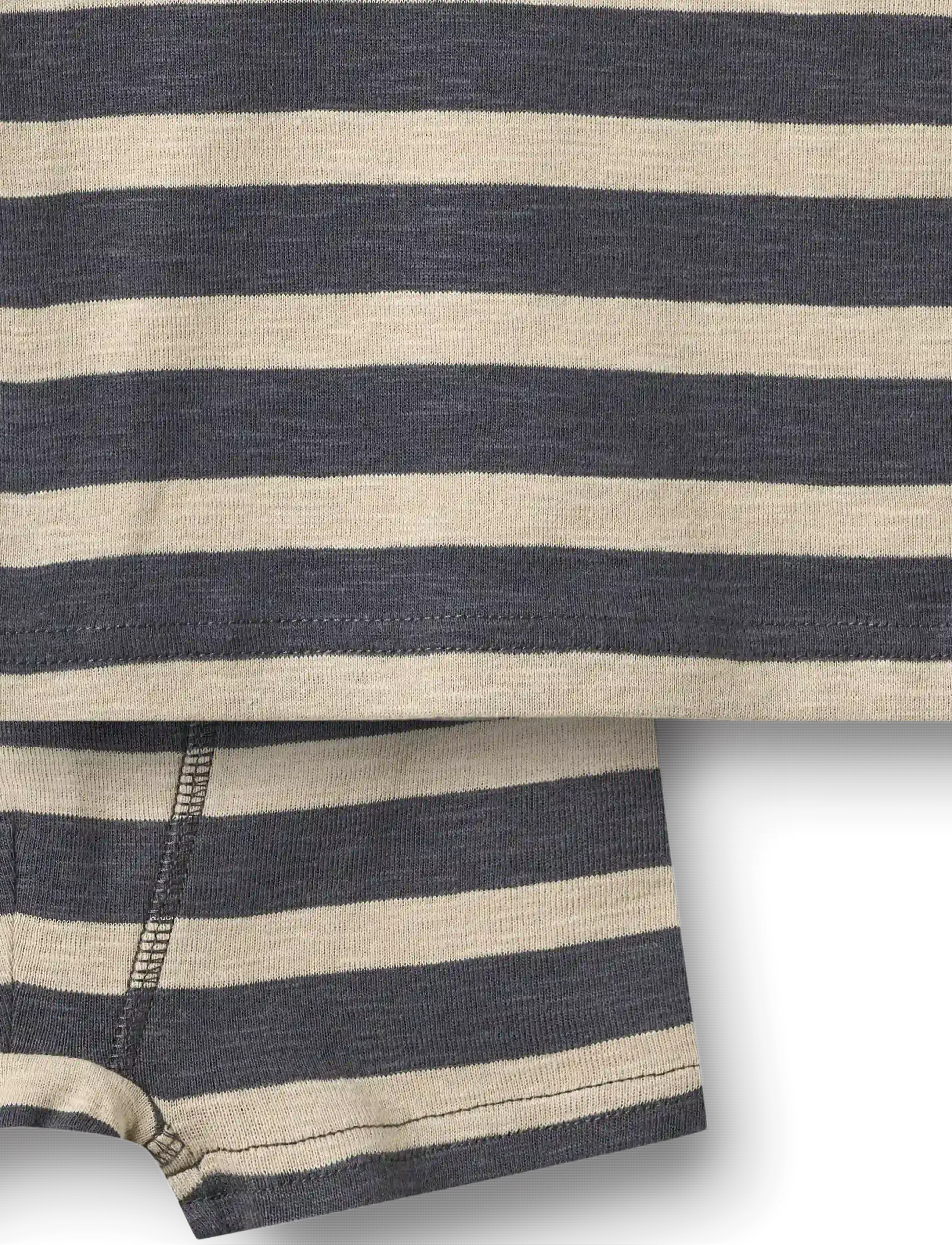 Wheat - Underwear Louis - greyblue stripe - 5