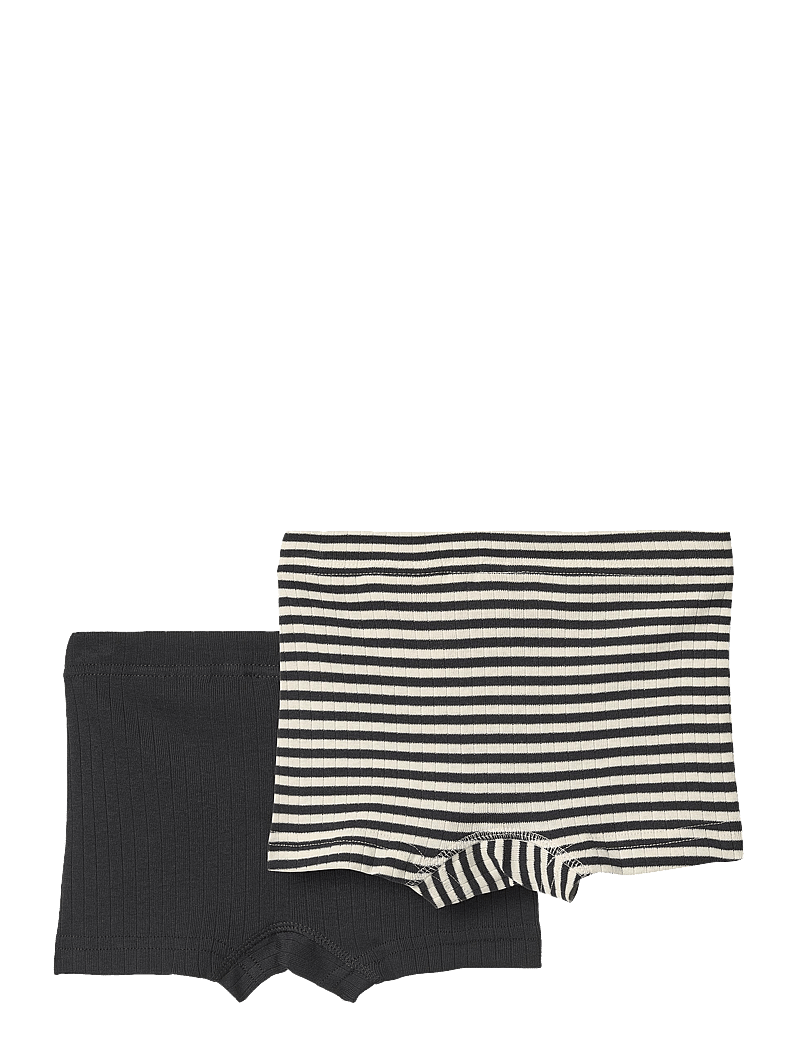 Wheat - 2 Boxershorts Louis - nærbuxur - navy rib stripe - 1