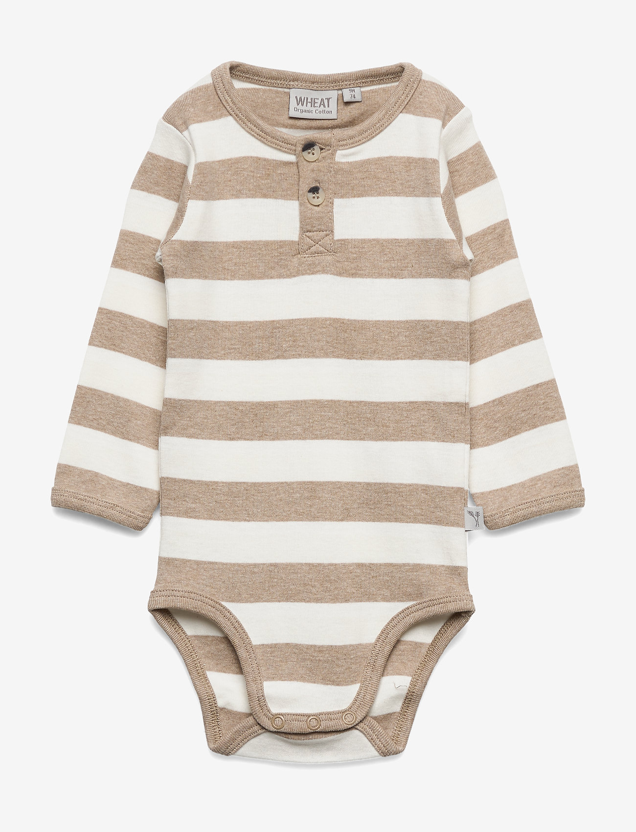 Wheat - Body Placket LS Edgeband - melange sand - 0