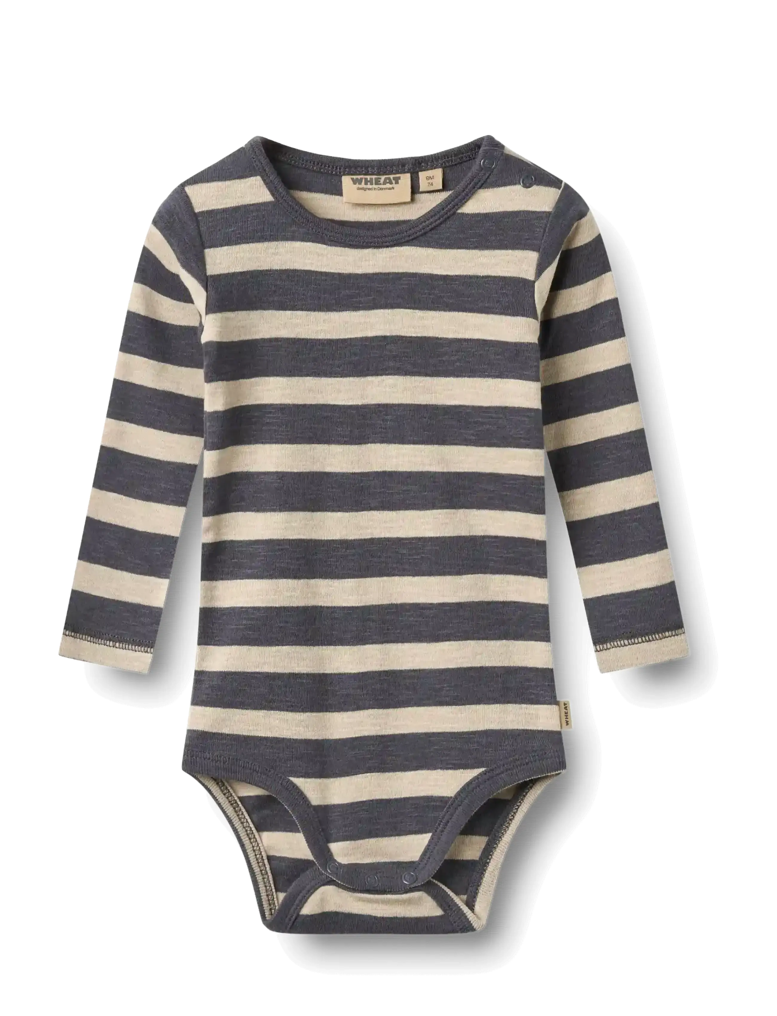 Wheat Body L/S Freddie - Alles anzeigen - GREYBLUE STRIPE / grey