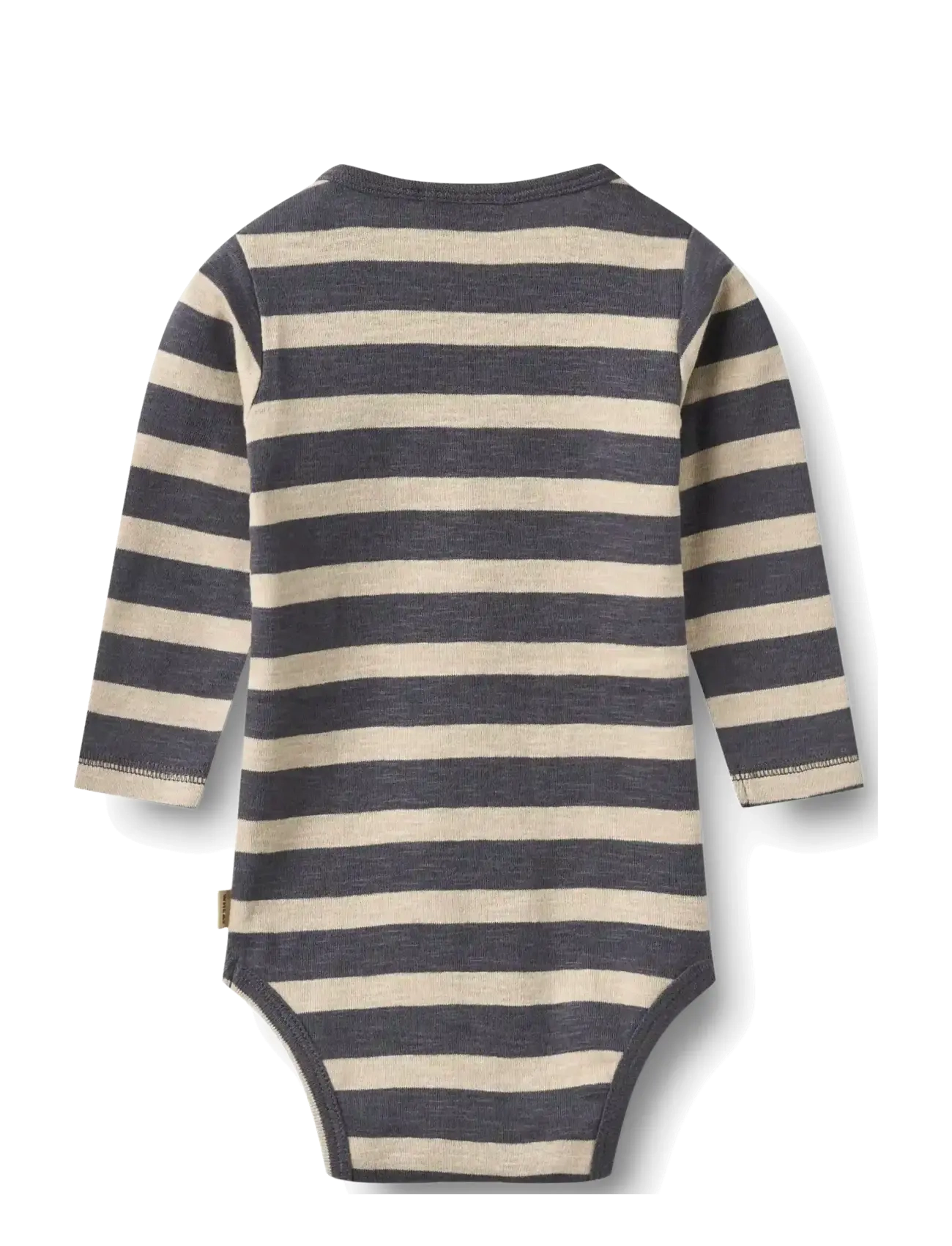 Wheat - Body L/S Freddie - greyblue stripe - 1