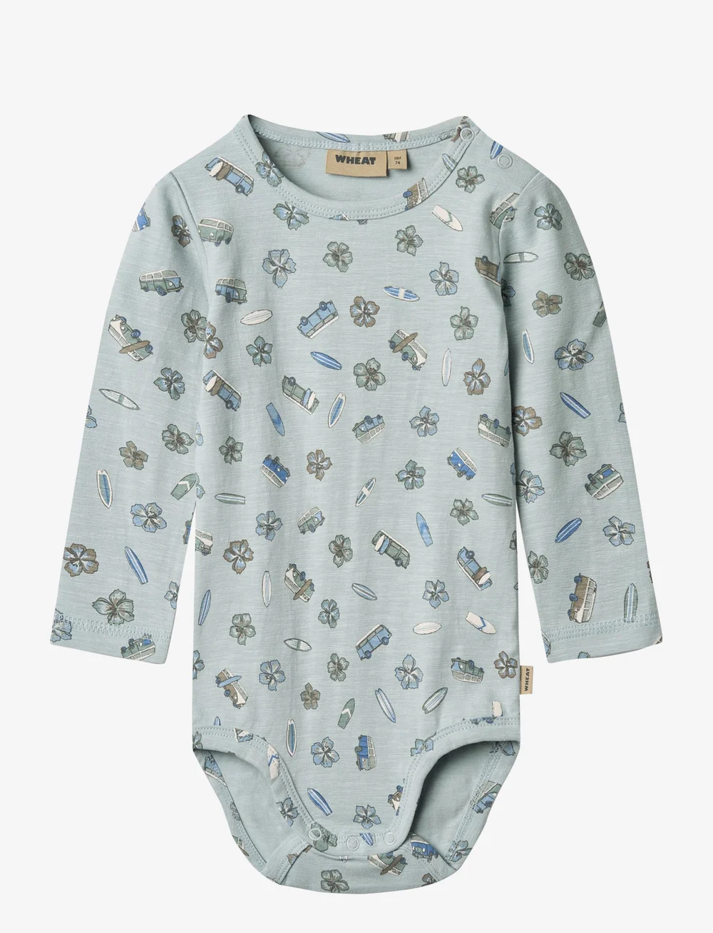 Wheat - Body L/S Freddie - langärmelige bodys - surf friends - 0