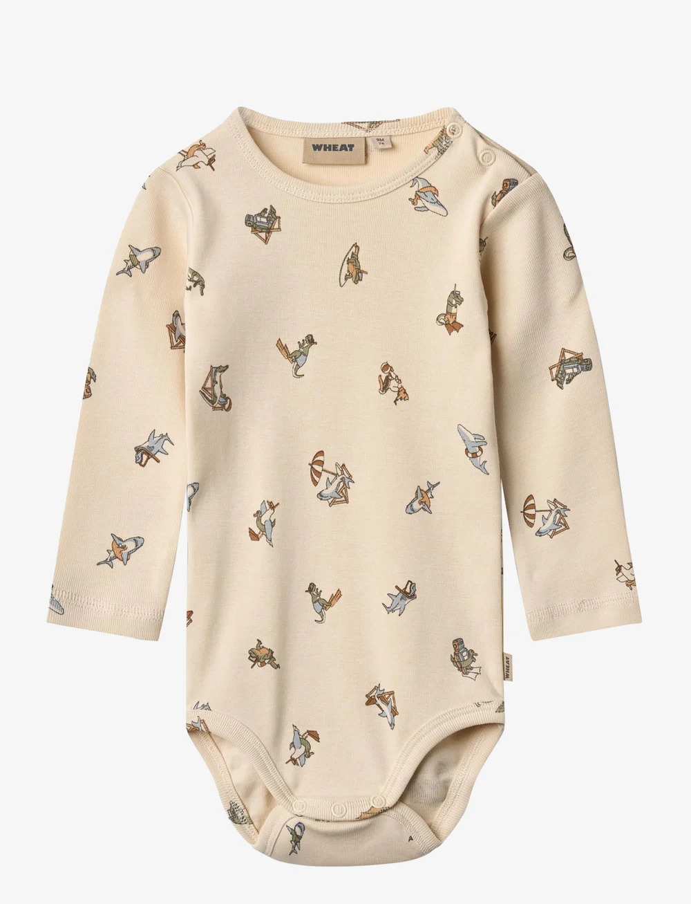 Wheat - Body L/S Freddie - langärmelige bodys - beach friends - 1