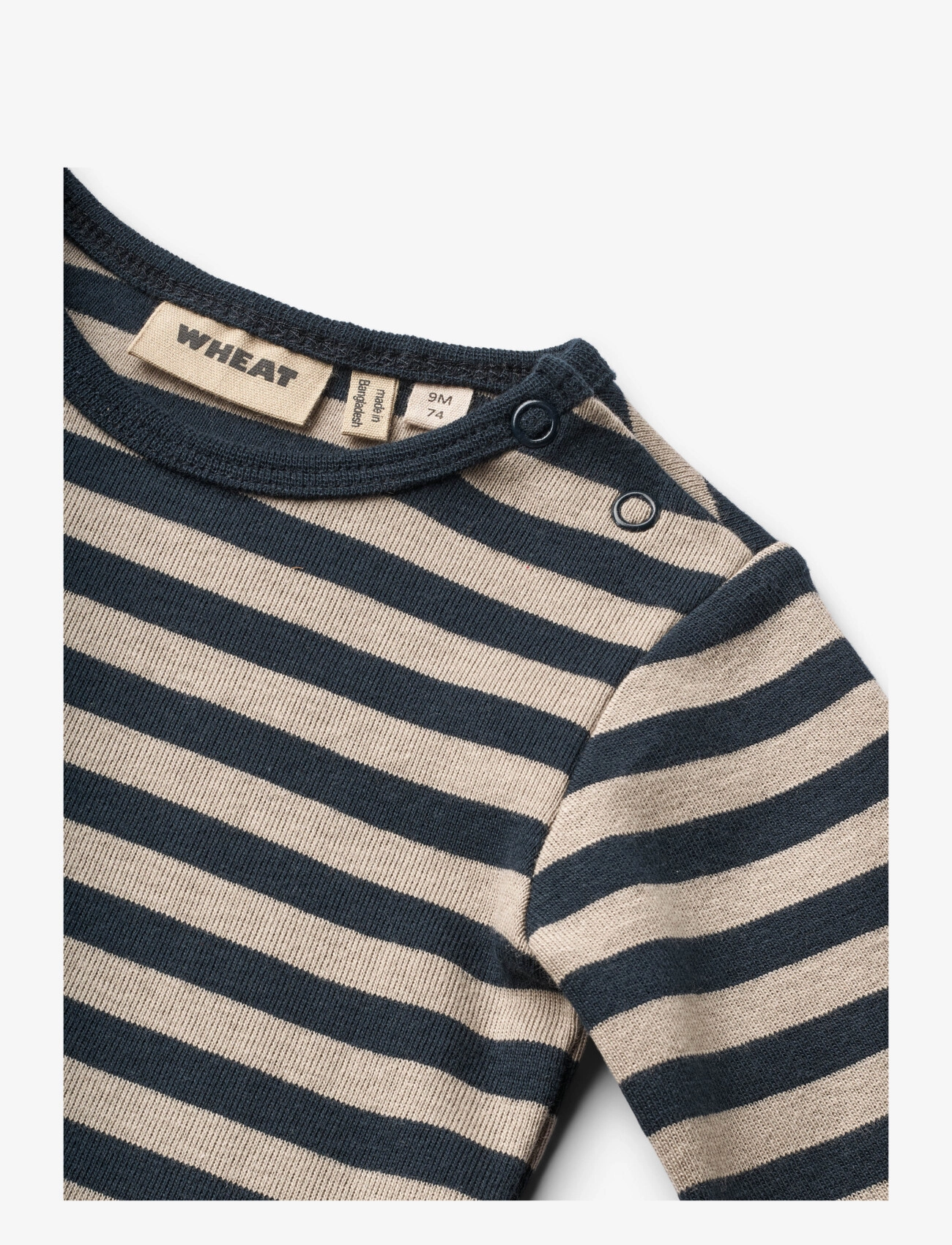 Wheat - Body L/S Freddie - navy stripe - 2