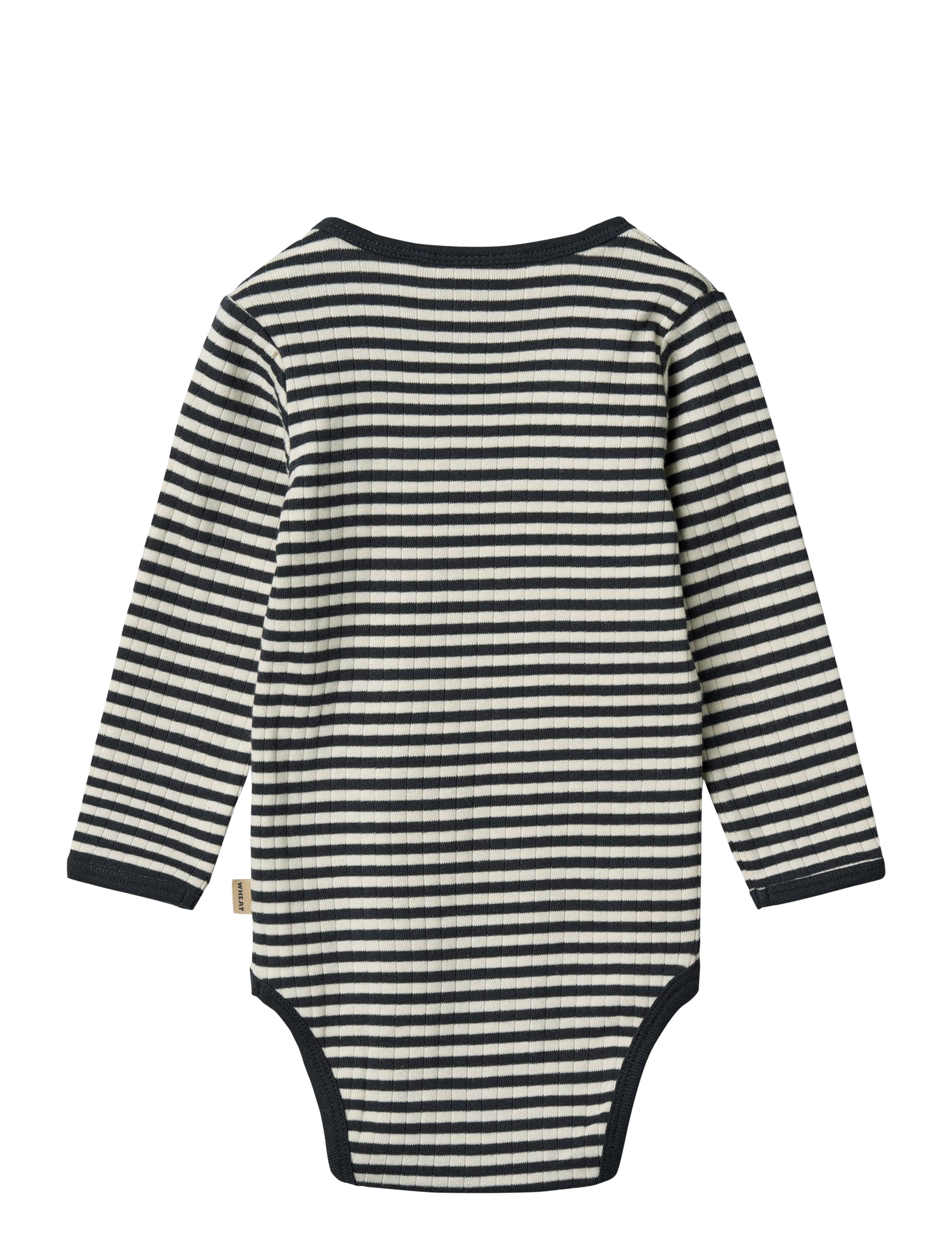 Wheat - Body L/S Berti - laveste priser - navy rib stripe - 2