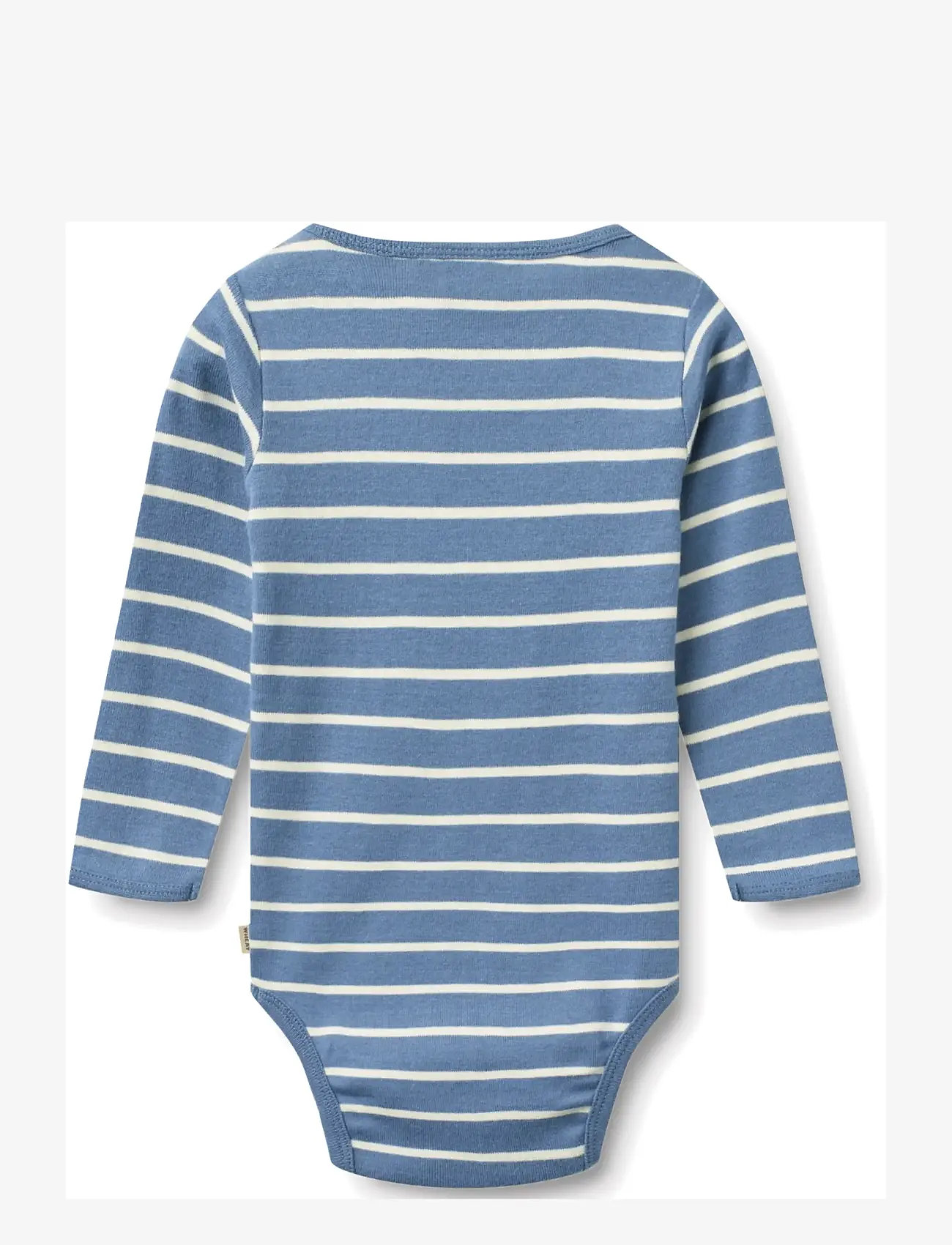 Wheat - Body L/S Berti - langärmelige bodys - blue stripe - 1