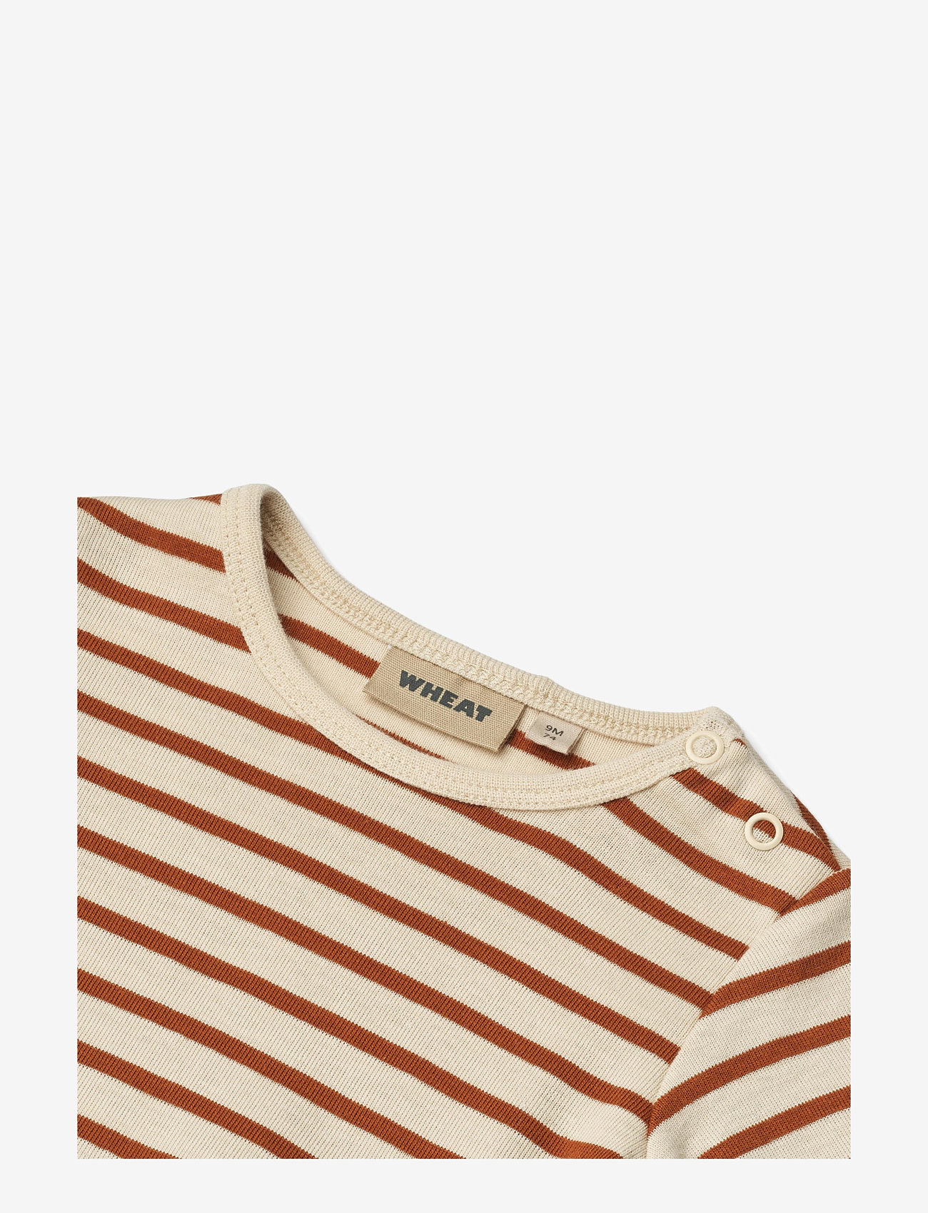Wheat - Body L/S Berti - warm caramel stripe - 2