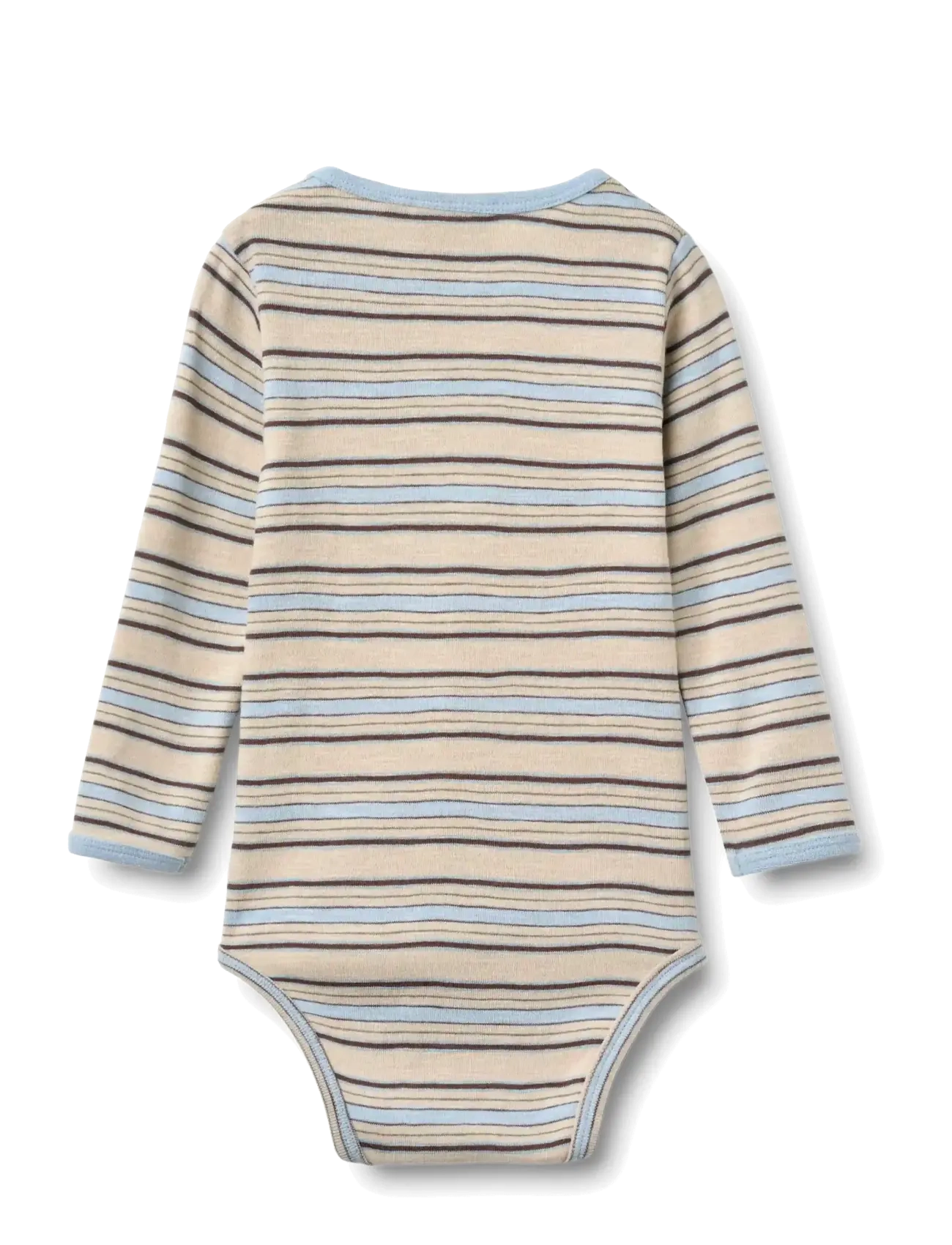 Wheat - Body L/S Berti - langärmelige bodys - multi blue stripe - 1