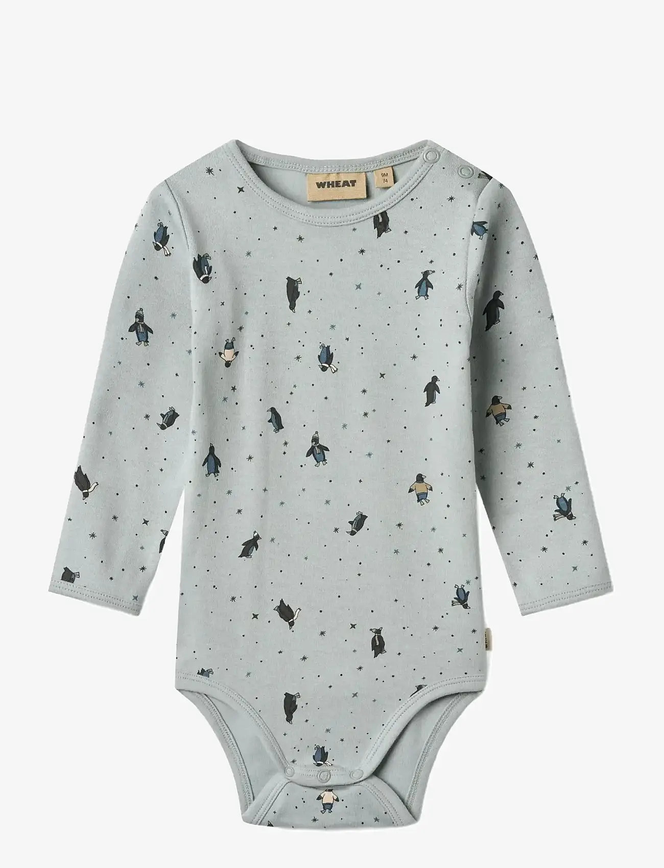Wheat - Body L/S Berti - langärmelig - soft rain penguins - 0