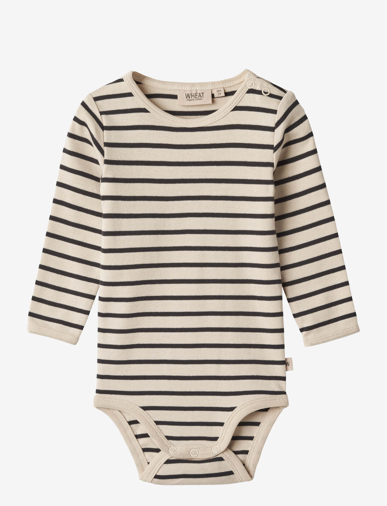 Wheat - Body L/S Berti - navy stripe - 0