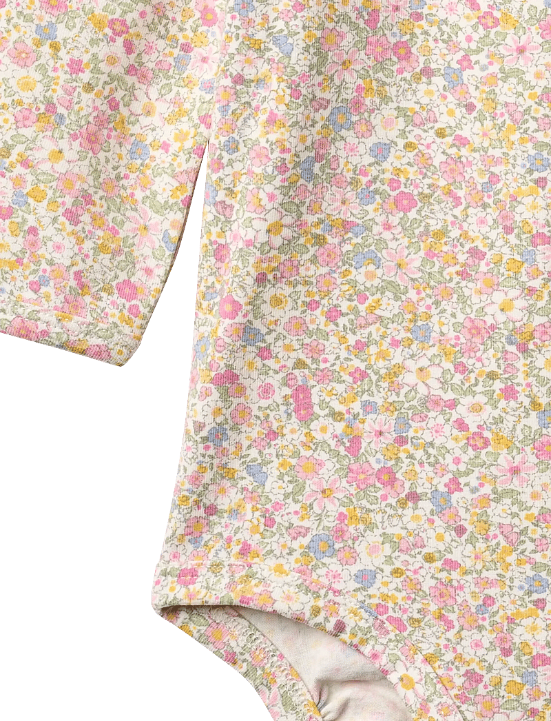 Wheat - Body L/S Liv - langärmelige bodys - blush flower meadow - 2