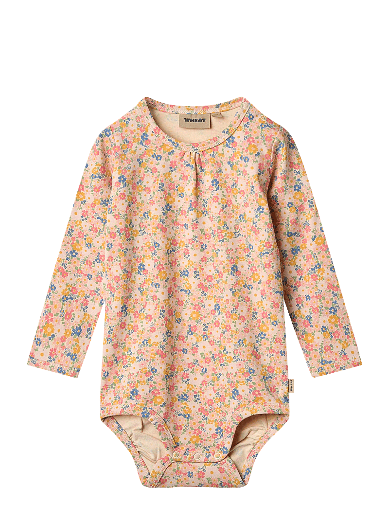 Wheat - Body L/S Liv - langärmelige bodys - multi flowers - 0