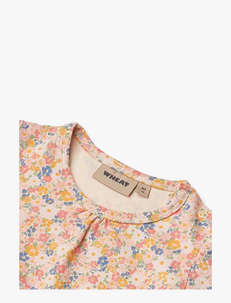 Wheat - Body L/S Liv - long-sleeved bodies - multi flowers - 2