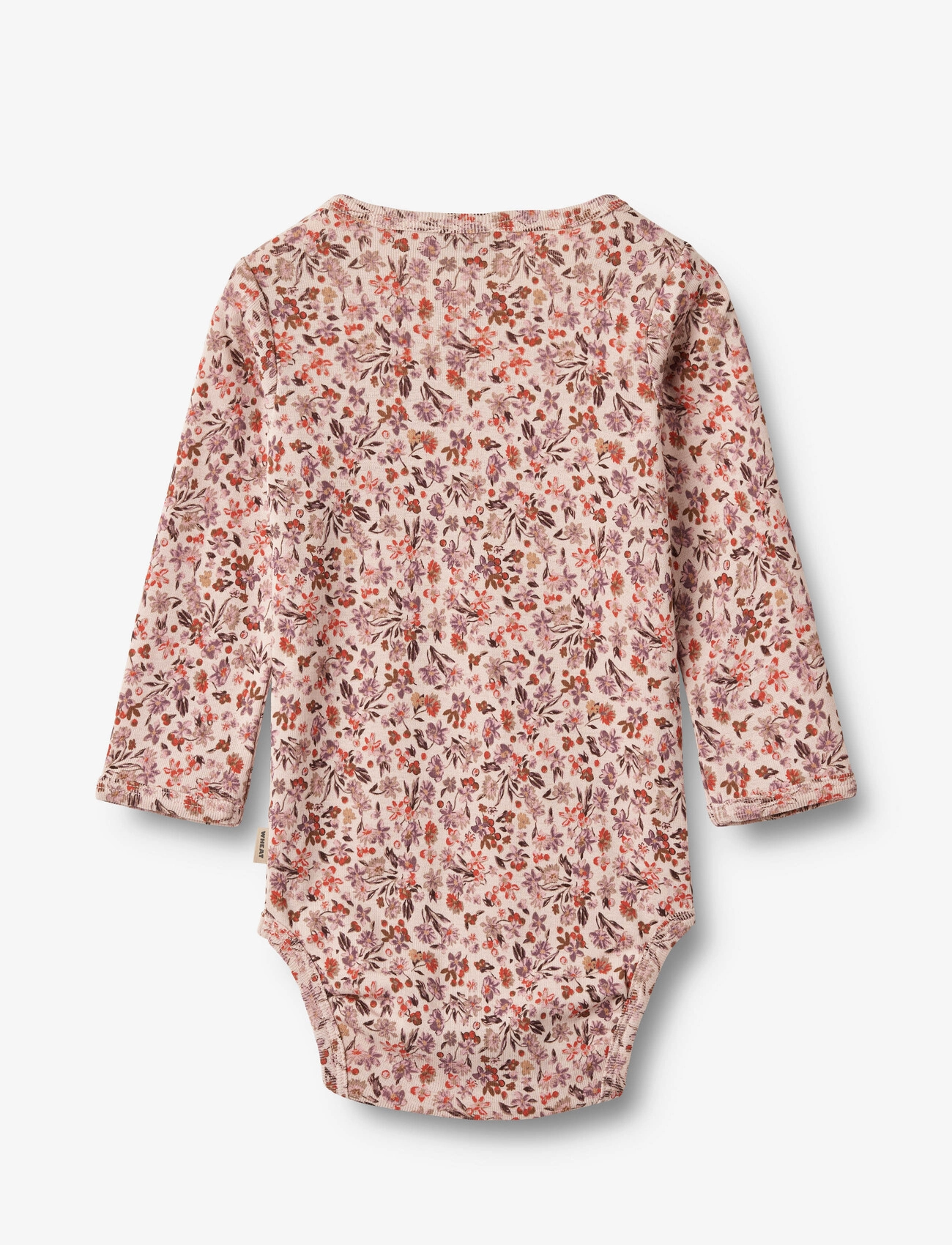 Wheat - Body L/S Liv - pale rose flowers - 1