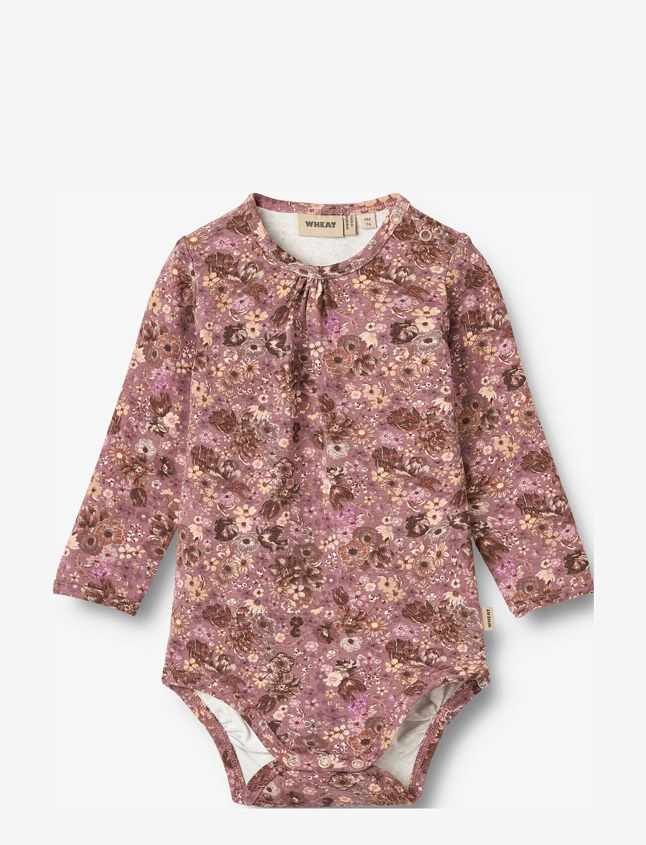 Wheat - Body L/S Liv - lavender flowers - 0