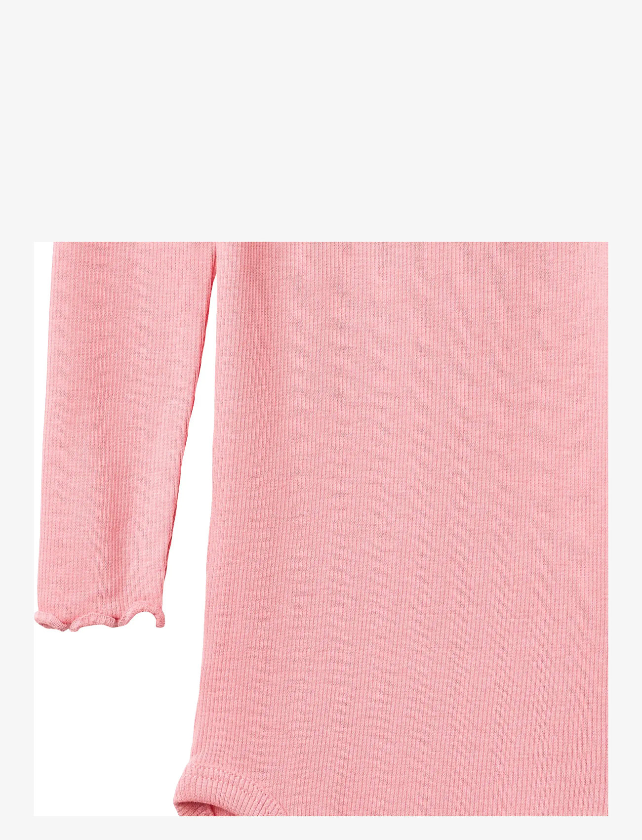 Wheat - Rib Body L/S Lotta - langærmede bodyer - bubblegum - 2