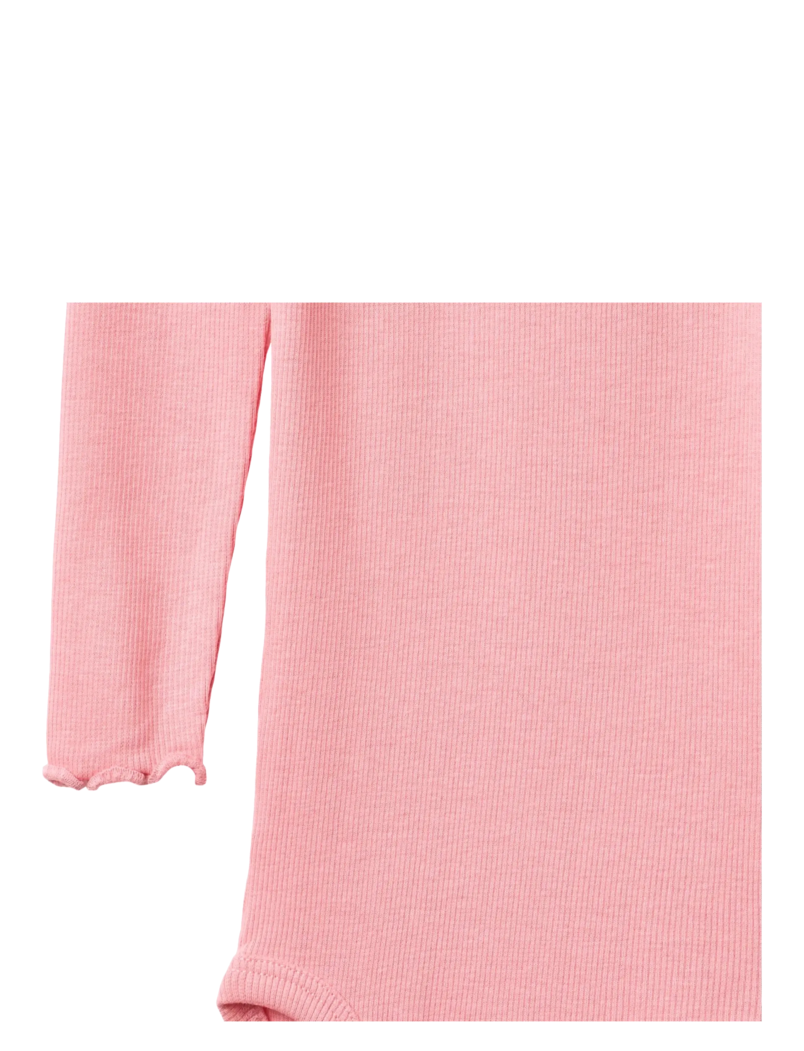 Wheat - Rib Body L/S Lotta - langärmelige bodys - bubblegum - 2