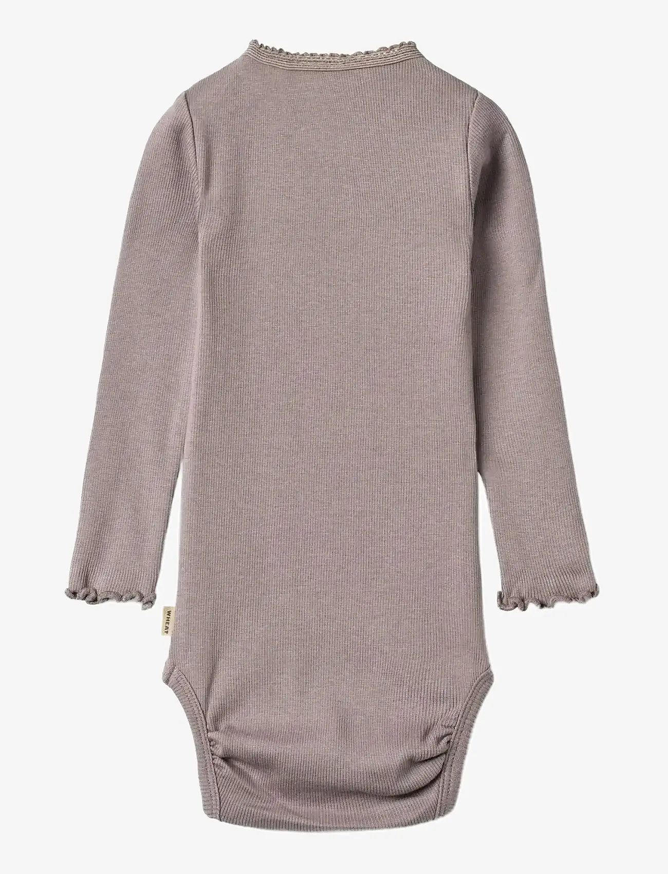 Wheat - Rib Body L/S Lotta - julegaver under 300kr - dusty purple - 1