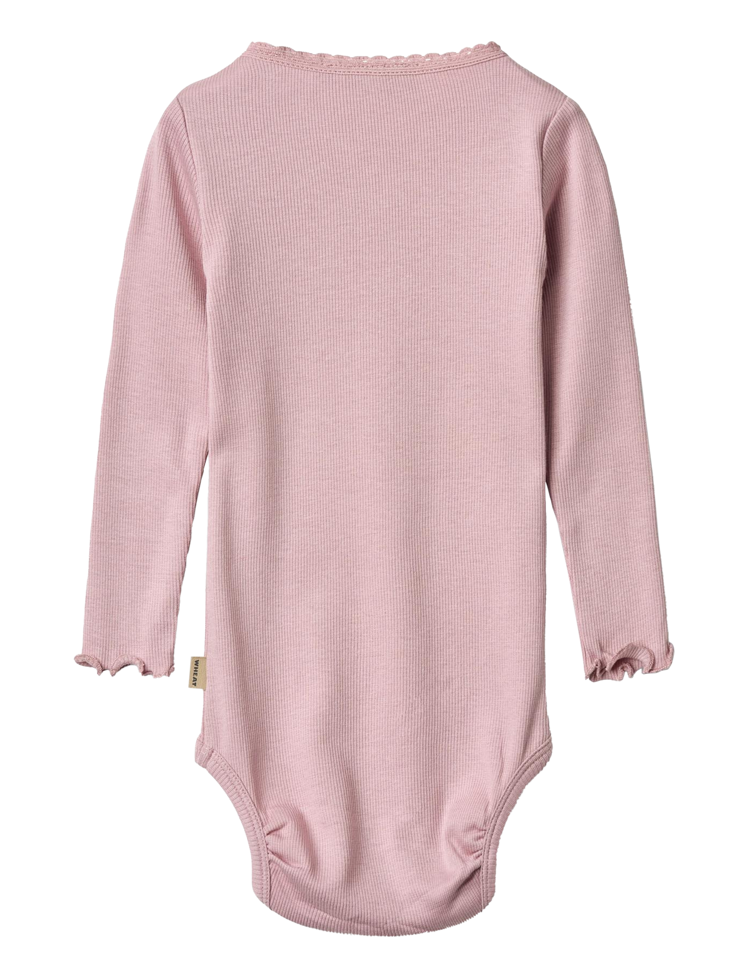 Wheat - Rib Body L/S Lotta - gode sommertilbud - lavender mist - 1