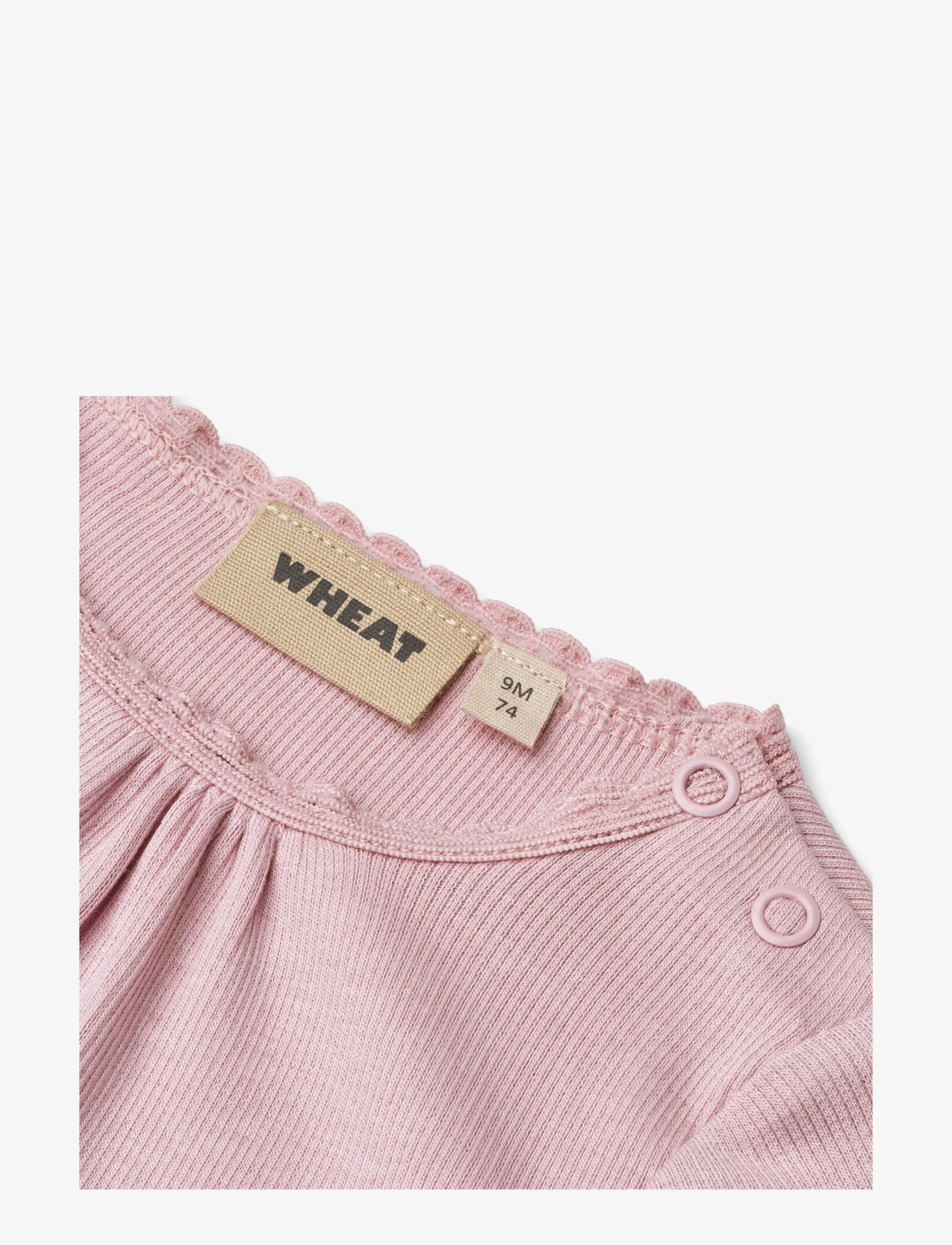 Wheat - Rib Body L/S Lotta - gode sommertilbud - lavender mist - 2