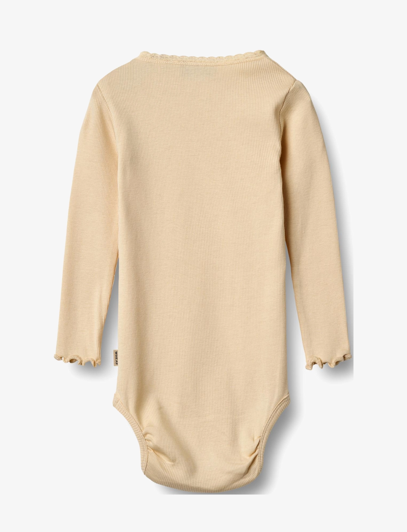 Wheat - Rib Body L/S Lotta - laveste priser - macadamia - 1