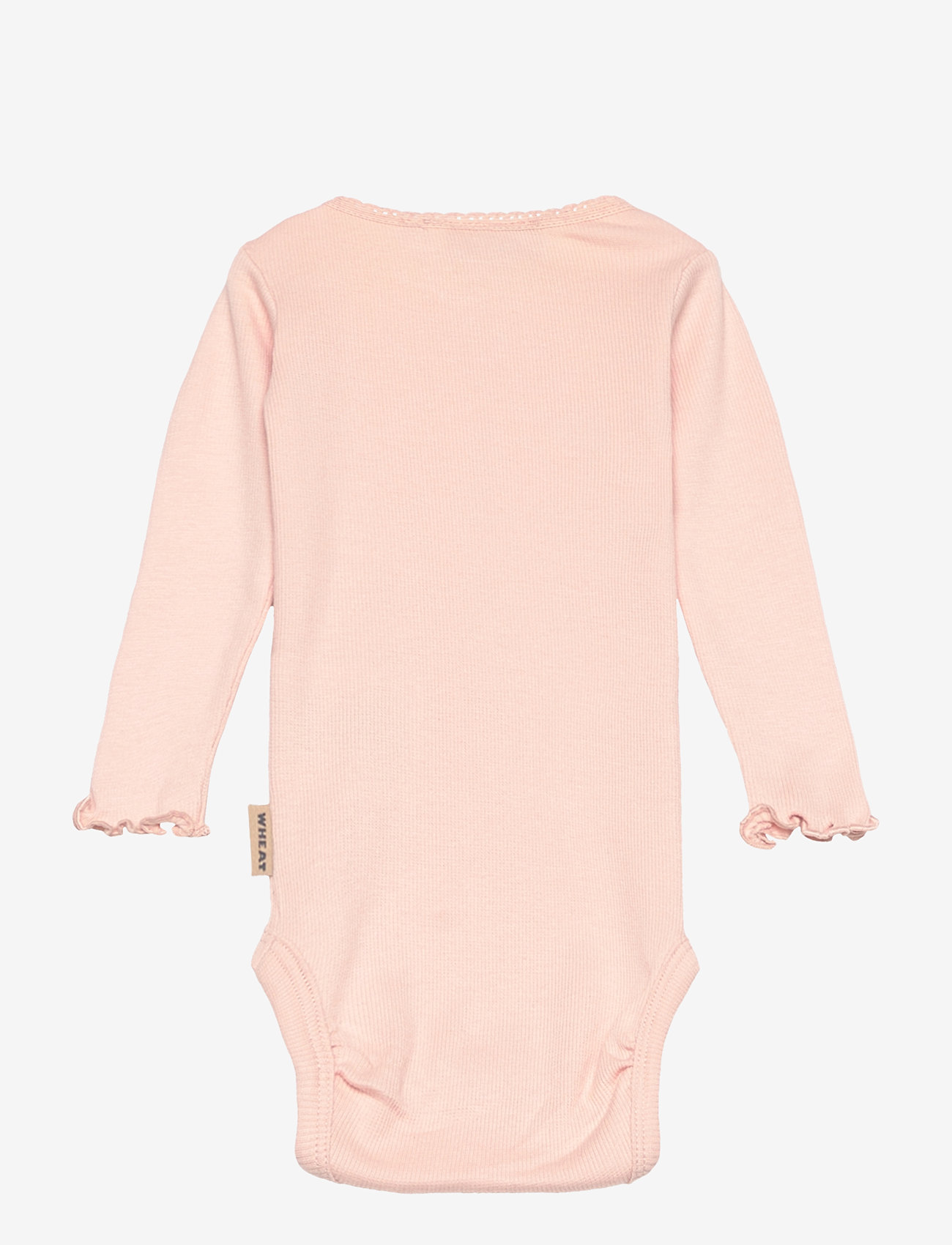 Wheat - Rib Body L/S Lotta - rompers met lange mouwen - powder - 1