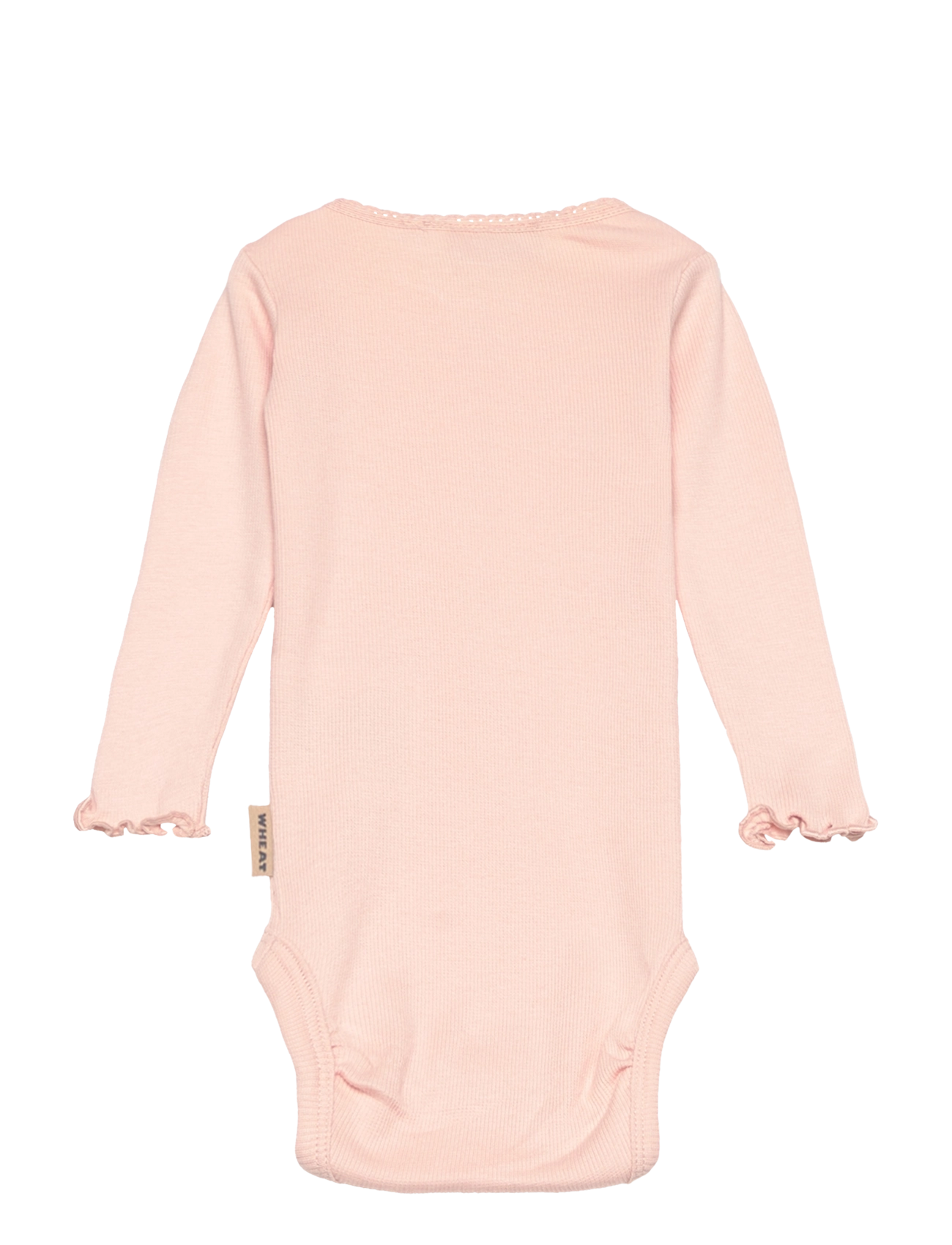 Wheat - Rib Body L/S Lotta - rāpulīši ar garām piedurknēm - powder - 1