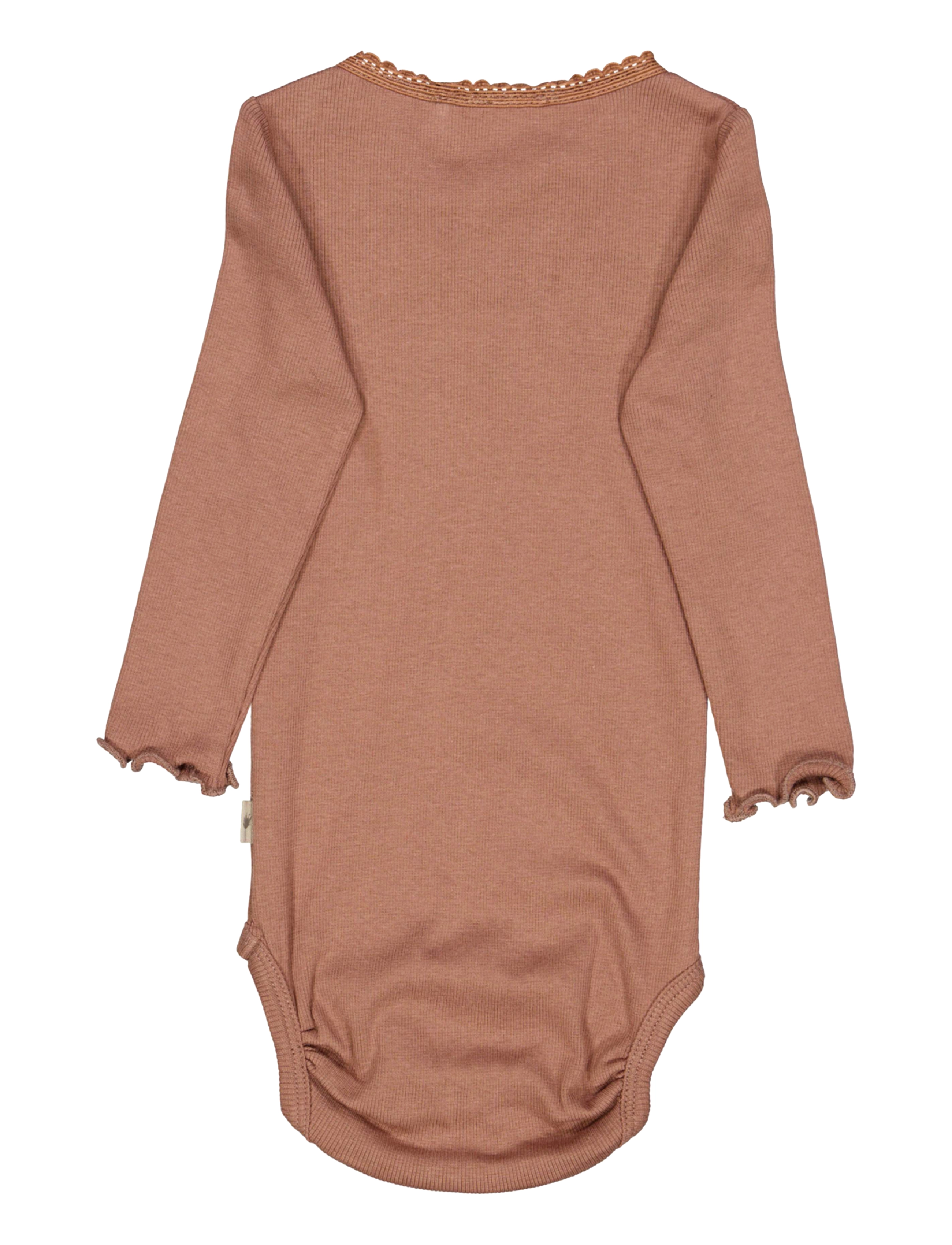 Wheat - Body Rib Lace LS - vintage rose - 2
