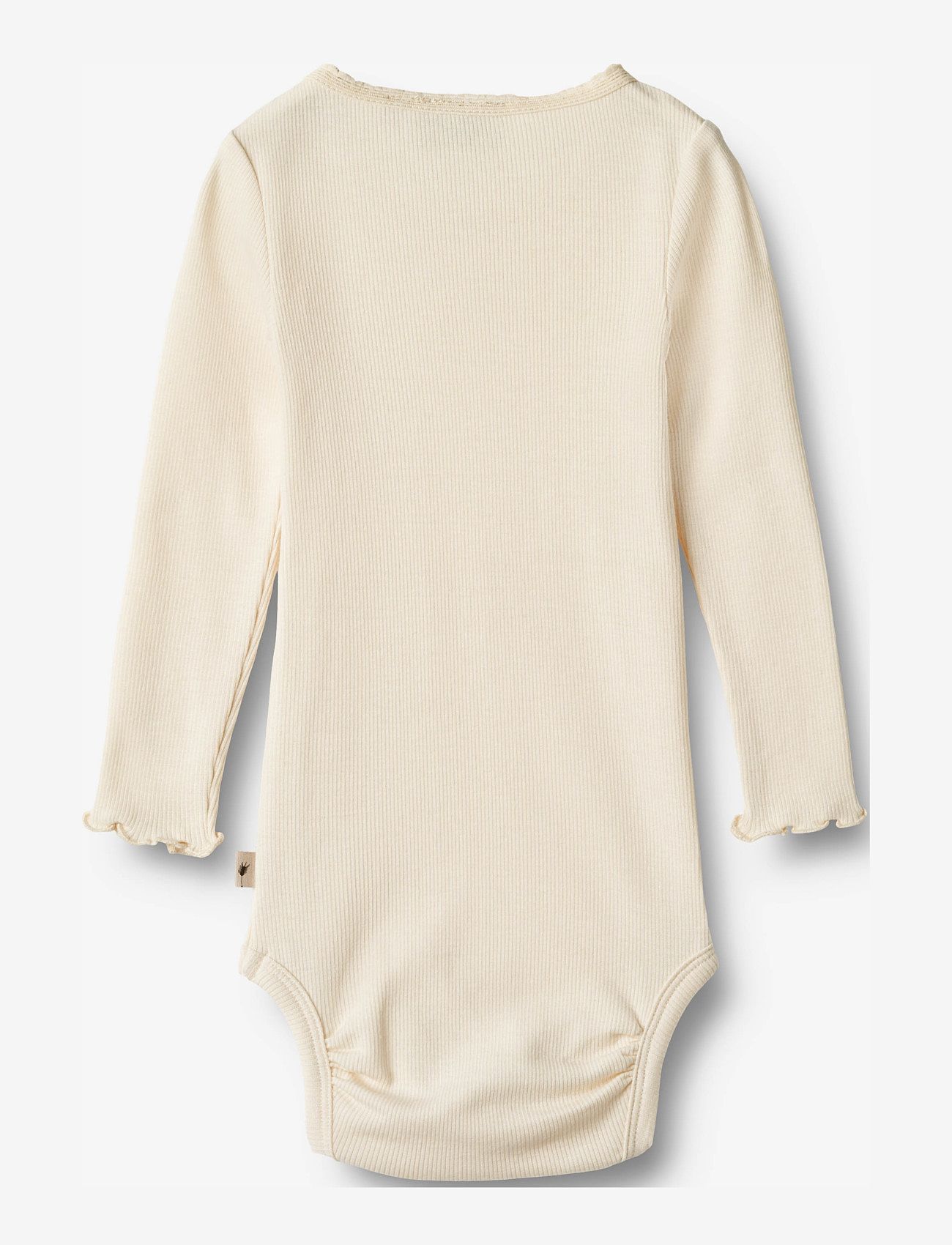 Wheat - Rib Body L/S Lotta - cream - 1