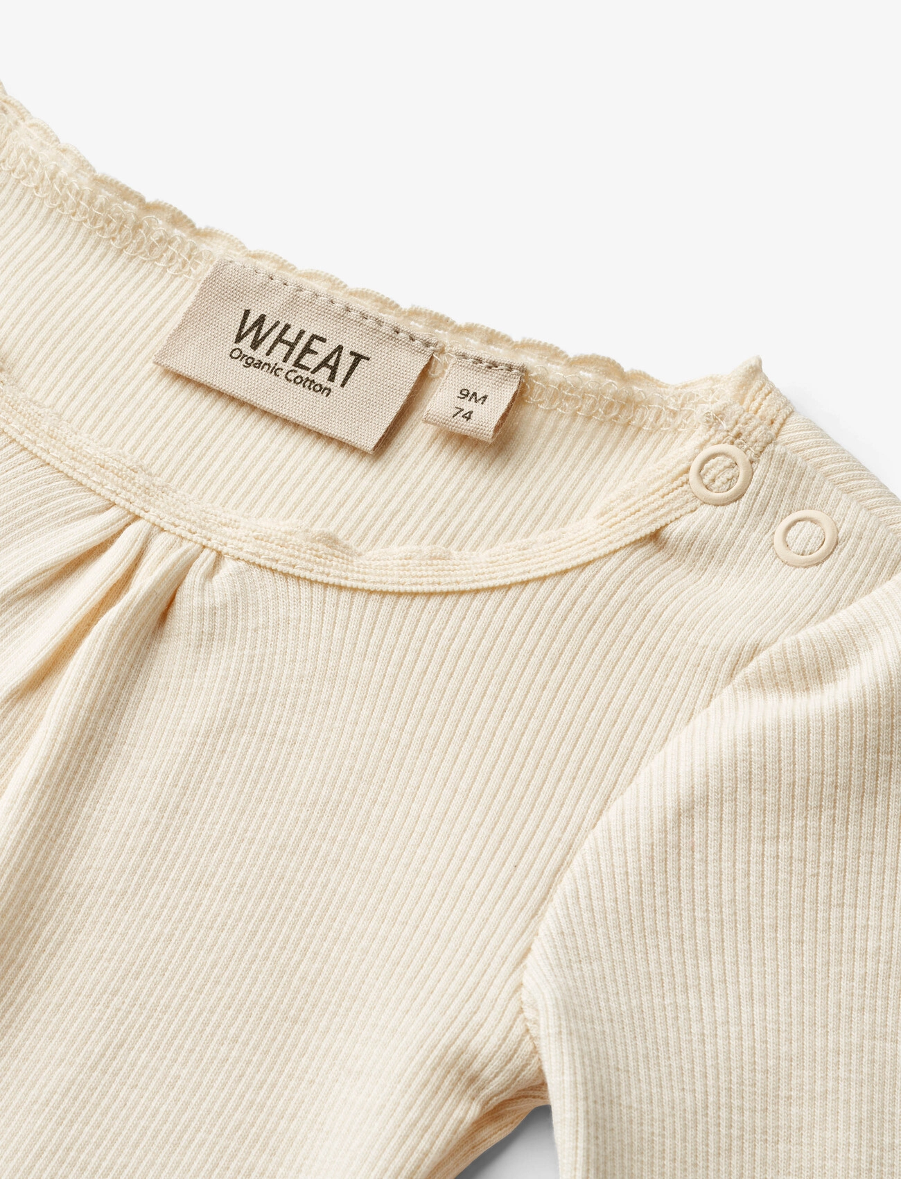 Wheat - Rib Body L/S Lotta - cream - 2