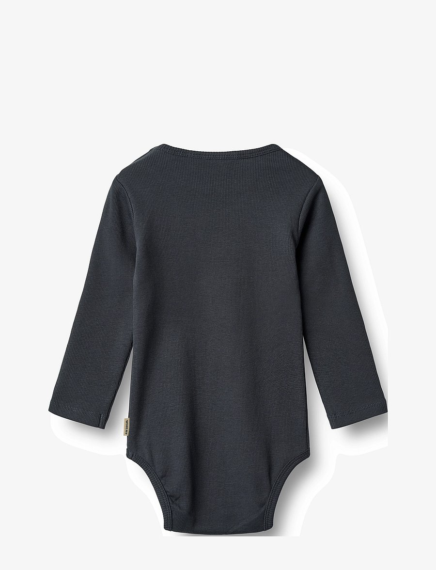 Wheat - Body L/S Spencer - langärmelige bodys - navy - 1
