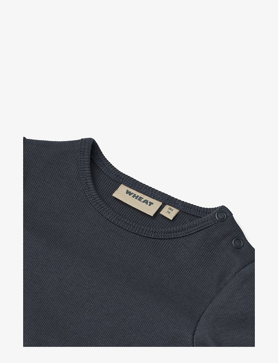 Wheat - Body L/S Spencer - langärmelige bodys - navy - 2