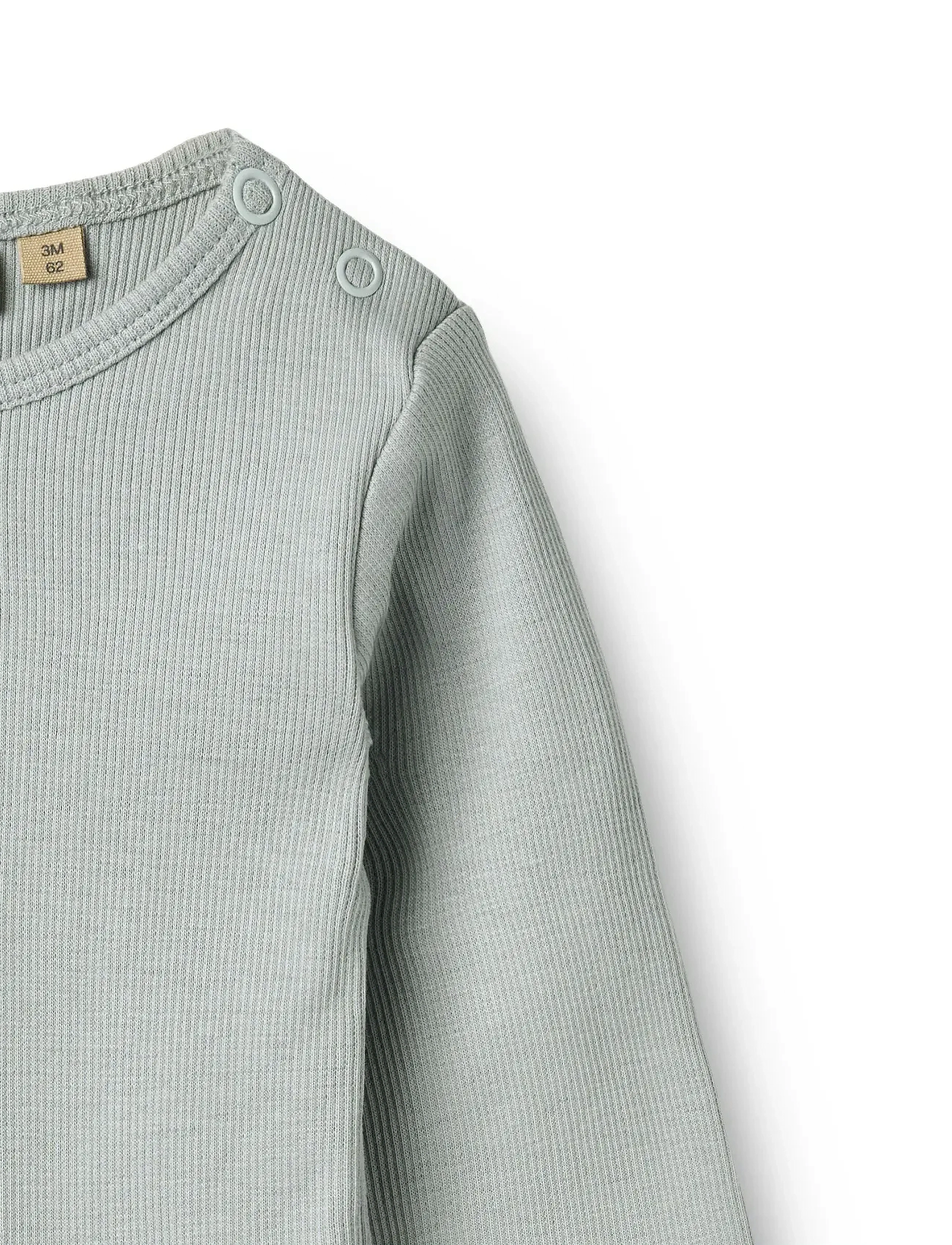 Wheat - Body L/S Spencer - langærmede - soft rain - 2