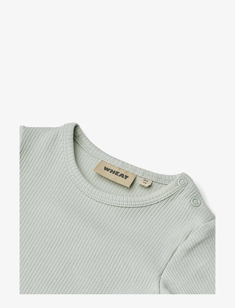Wheat - Rib Body L/S Spencer - langärmelige bodys - rainy sky - 2
