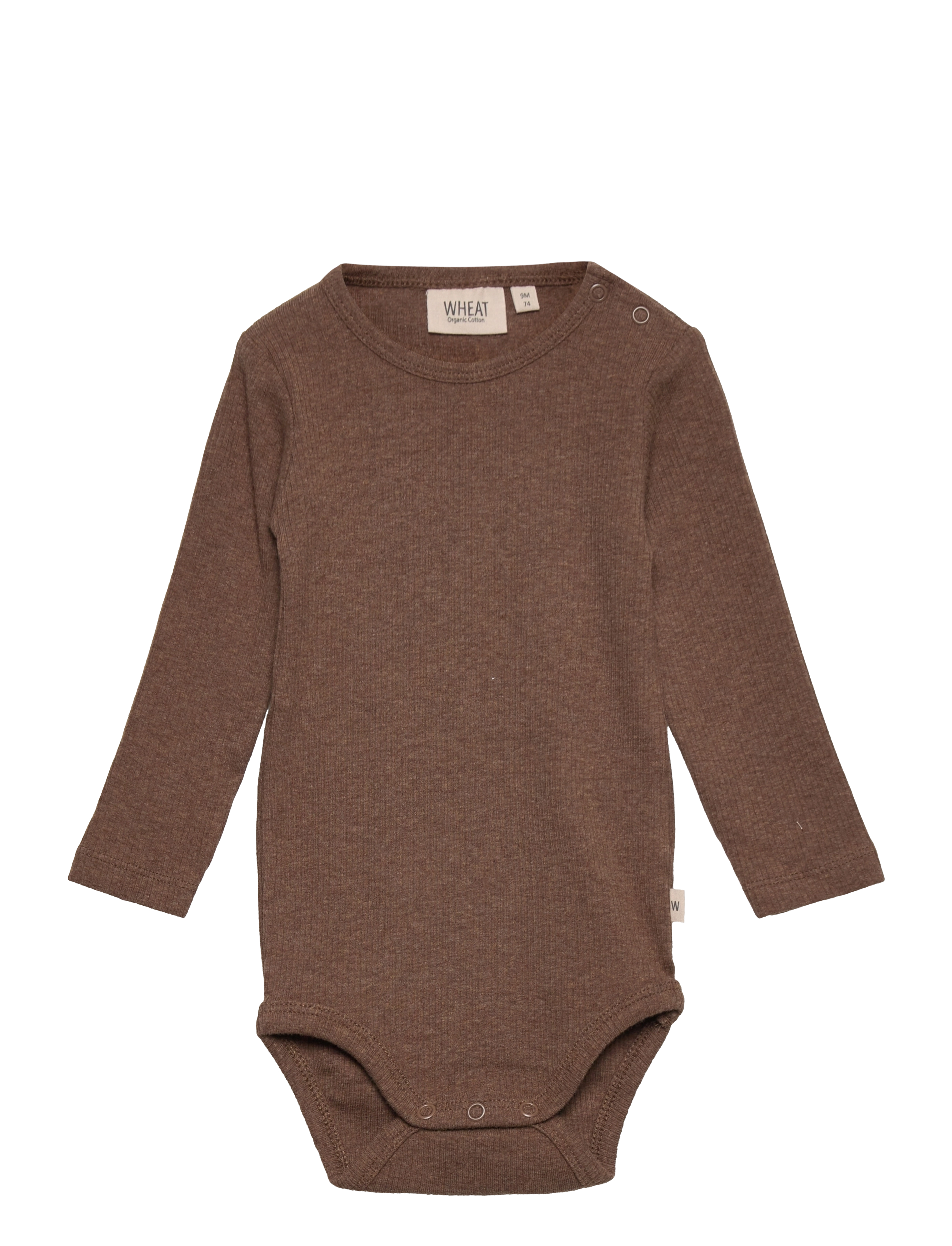 Wheat - Body Rib - coffee melange - 0