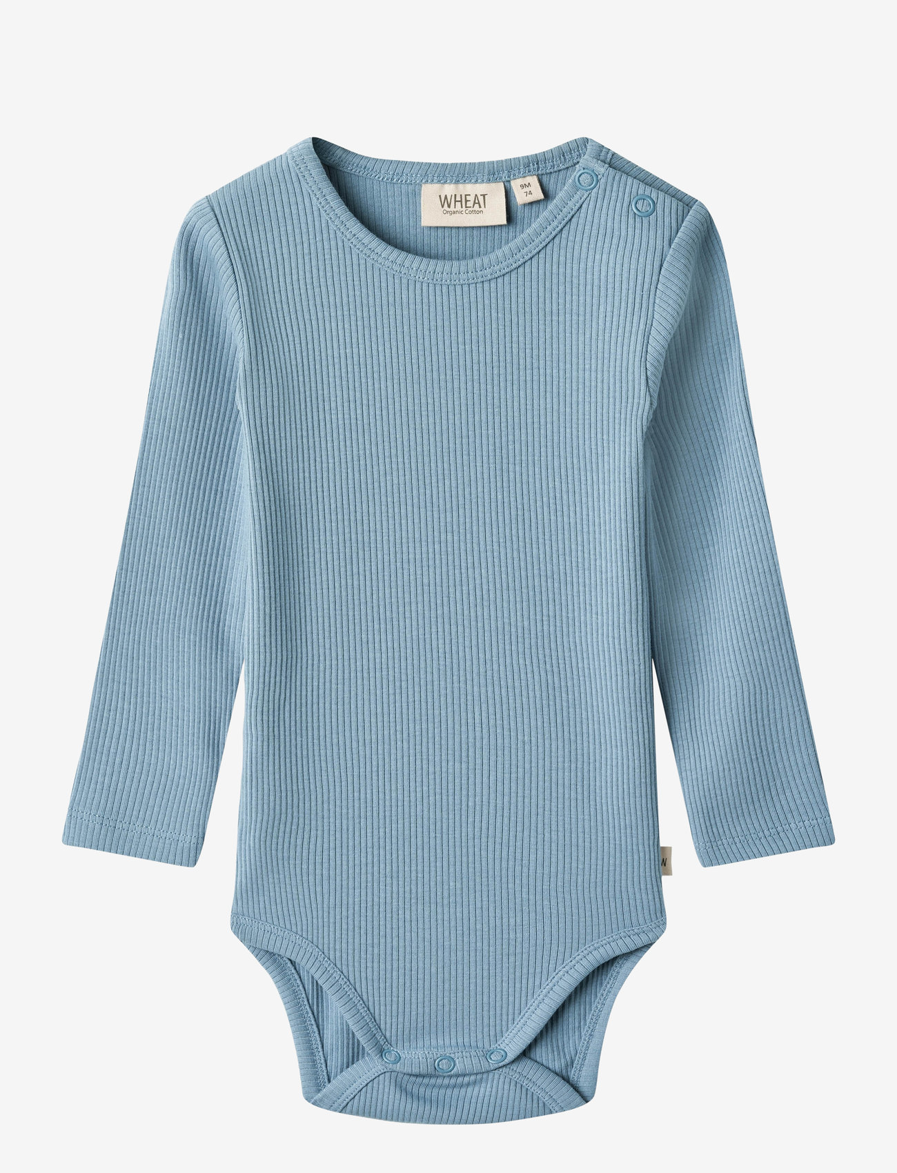 Wheat - Rib Body L/S Spencer - blue - 0
