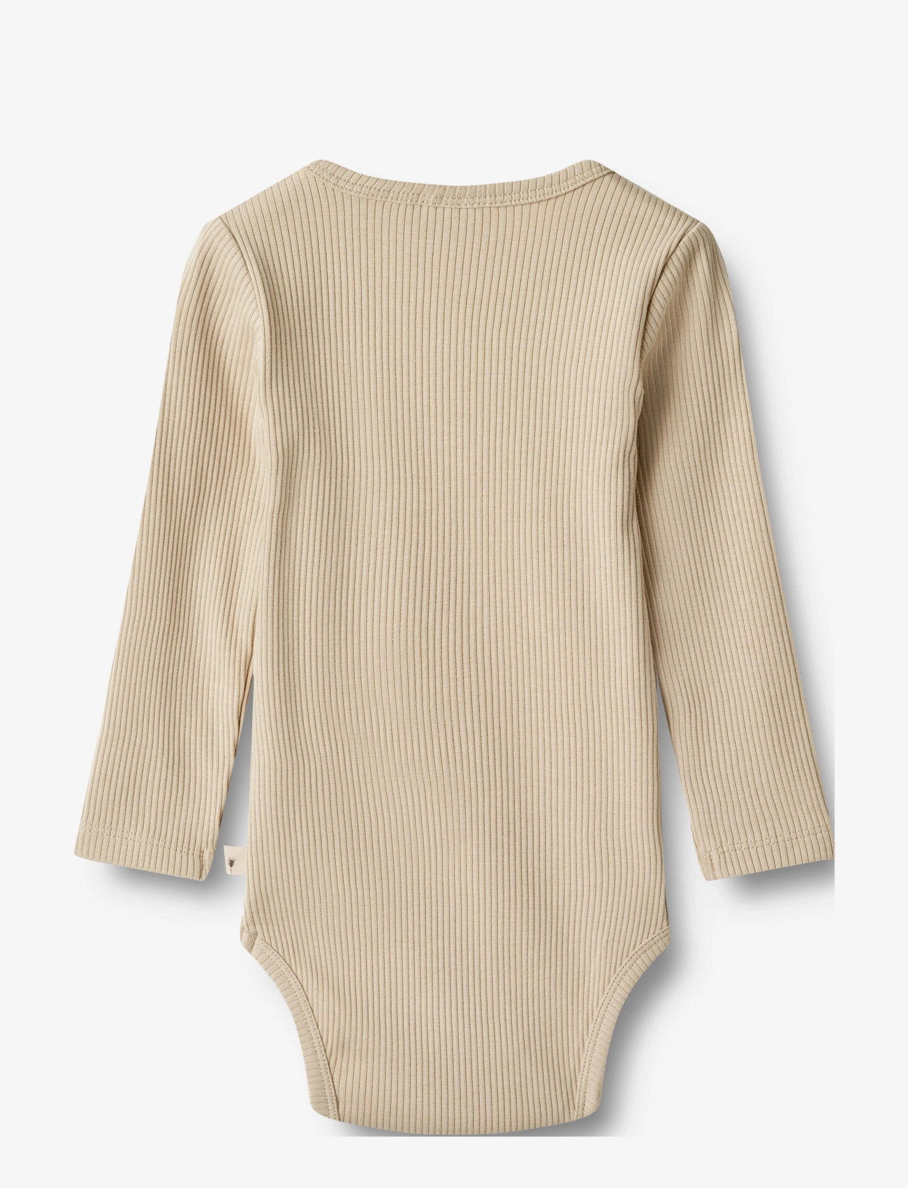 Wheat - Rib Body L/S Spencer - feather gray - 1