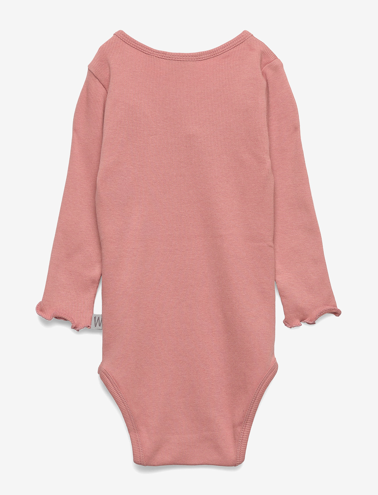 Wheat - Body Rib Ruffle LS - soft peach rose - 1