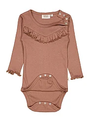 Wheat - Body Rib Ruffle LS - madalaimad hinnad - vintage rose - 1