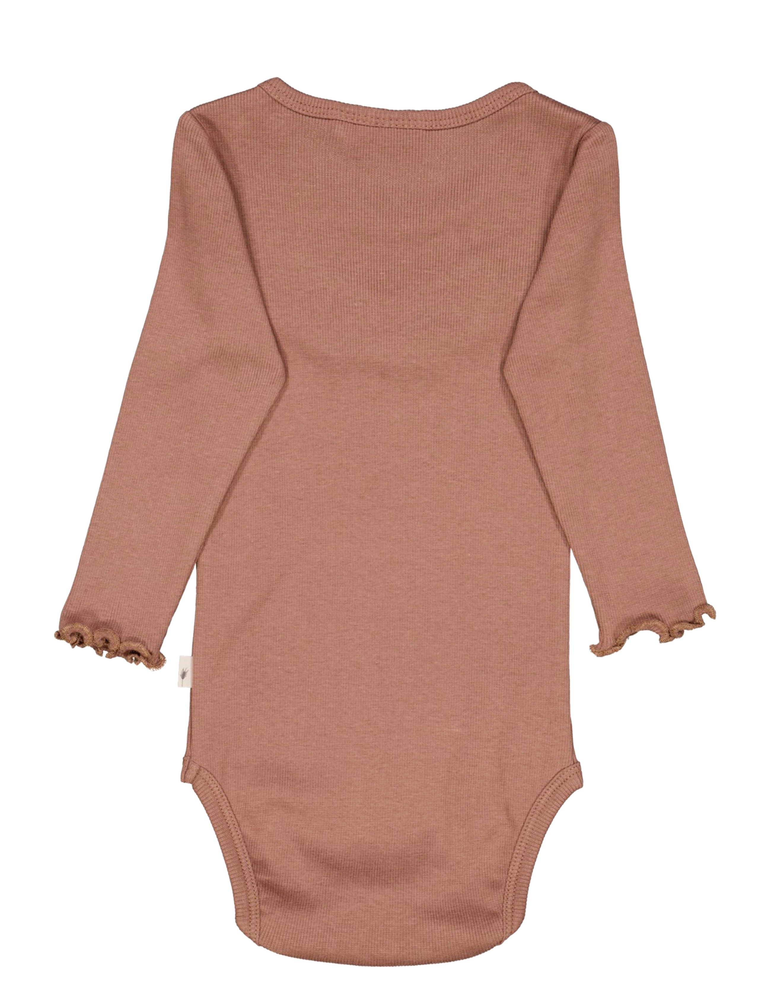 Wheat - Body Rib Ruffle LS - vintage rose - 2